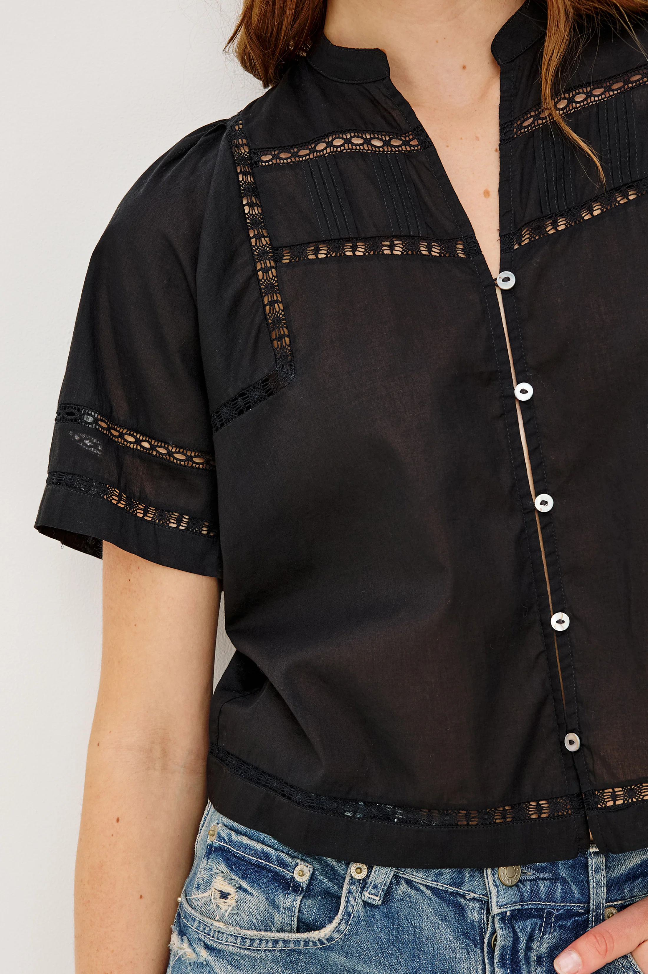 ALANIS SHIRT - BLACK - Image 2