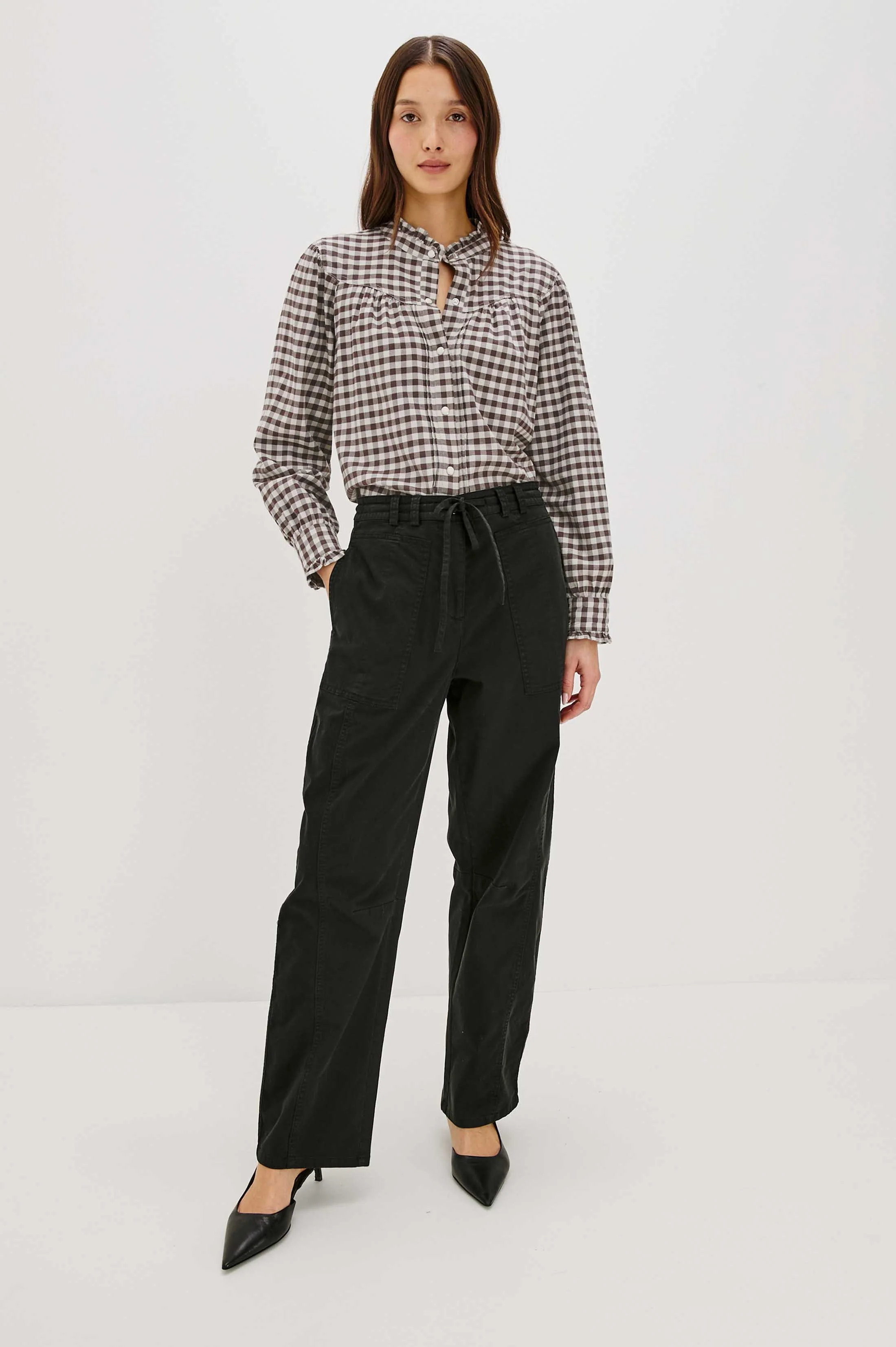 ALANNA SHIRT - CHOCOLATE CHIP - Image 4