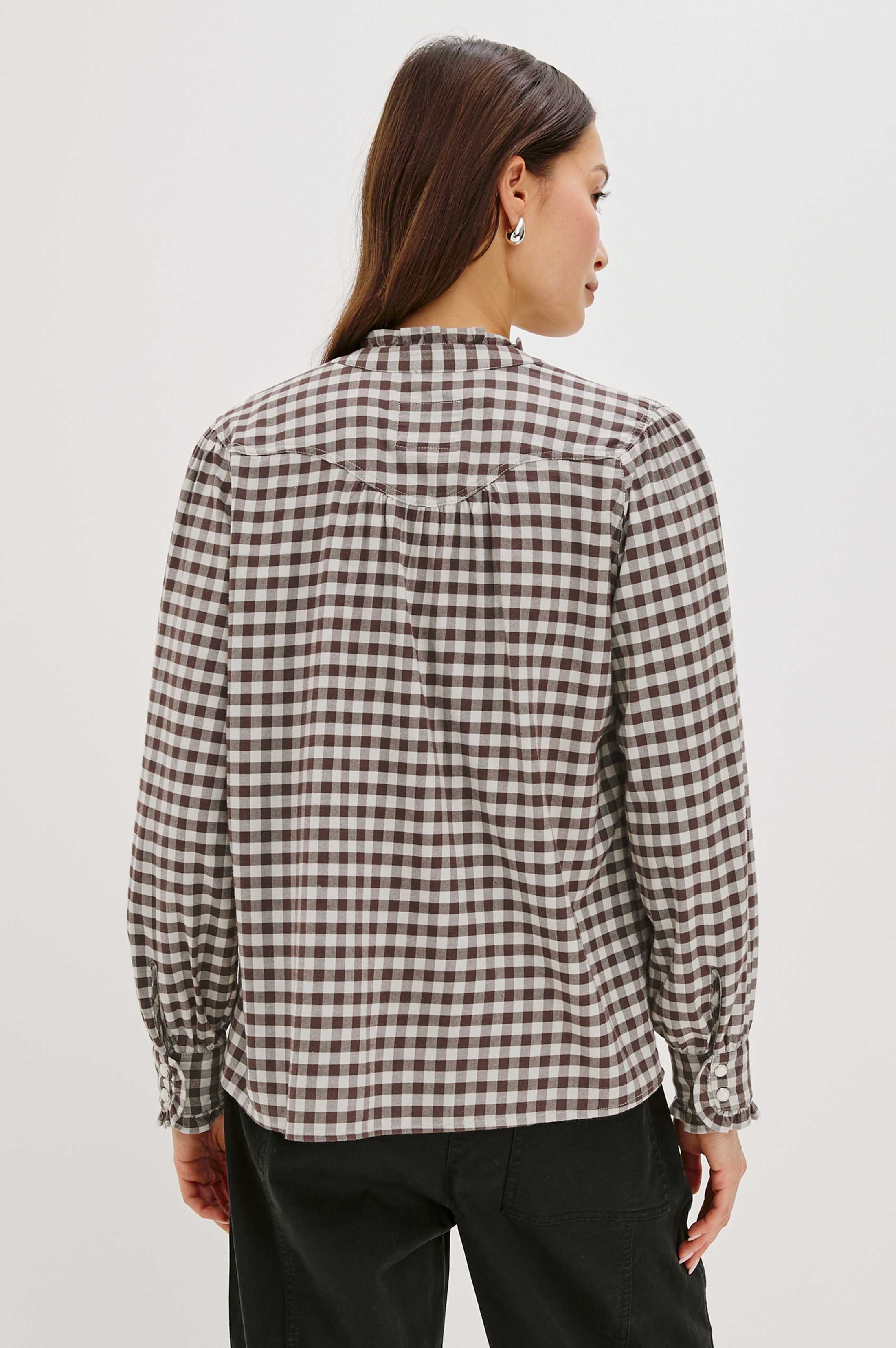 ALANNA SHIRT - CHOCOLATE CHIP - Image 5