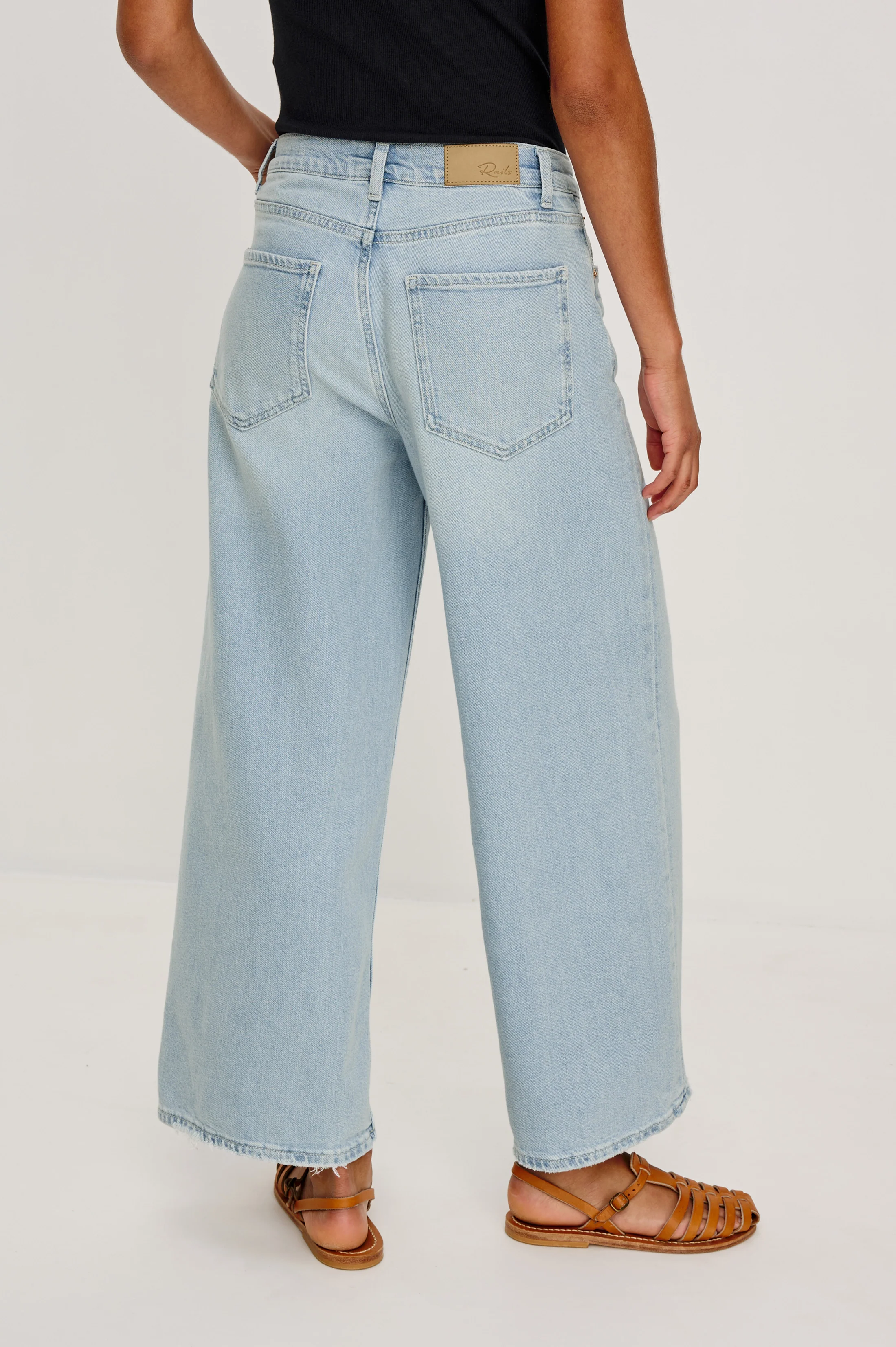 ANGELENO WIDE LEG CROP - SCUBA - Image 5