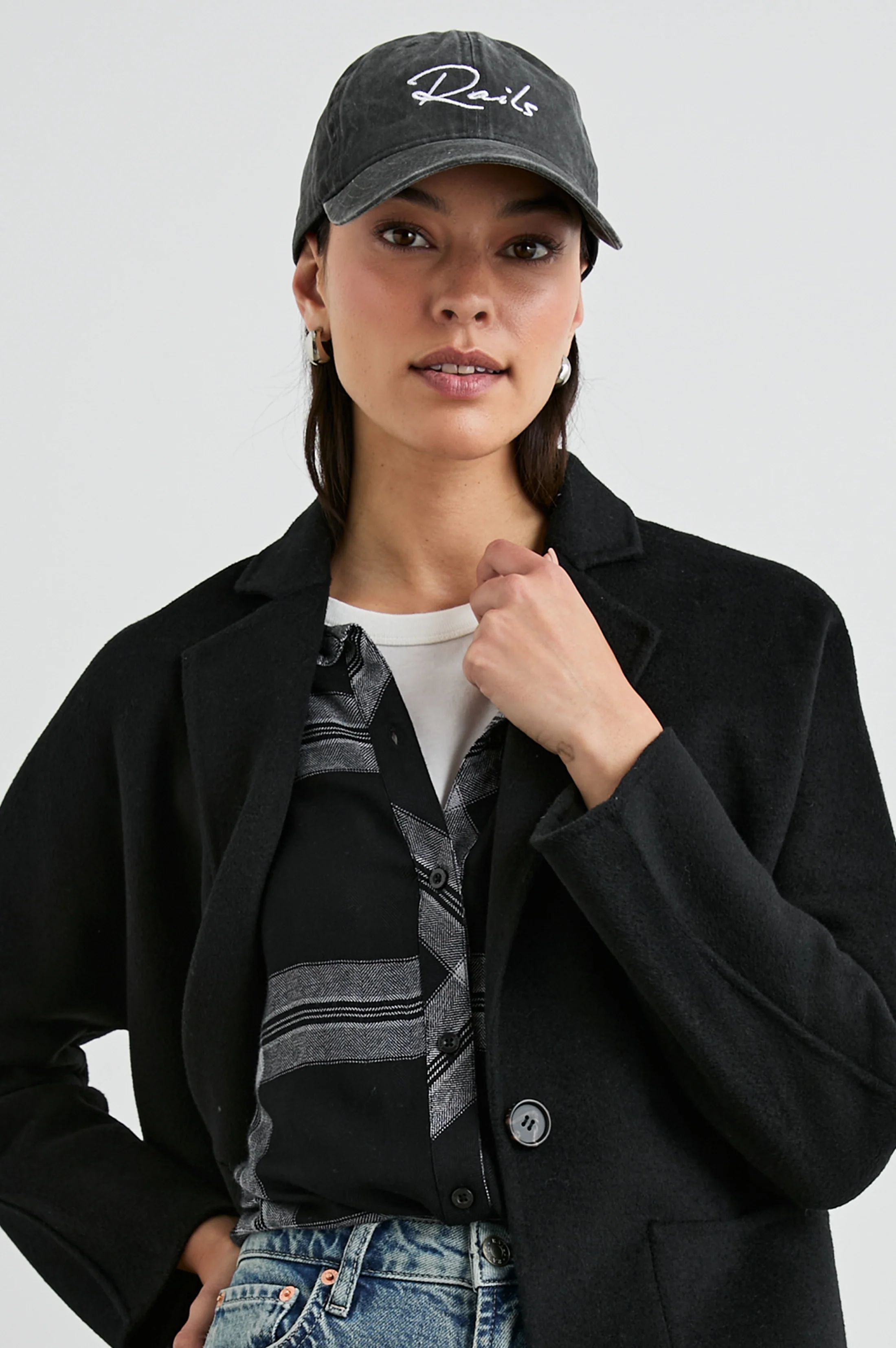 ANNIVERSARY BASEBALL CAP - WASHED BLACK - Image 4