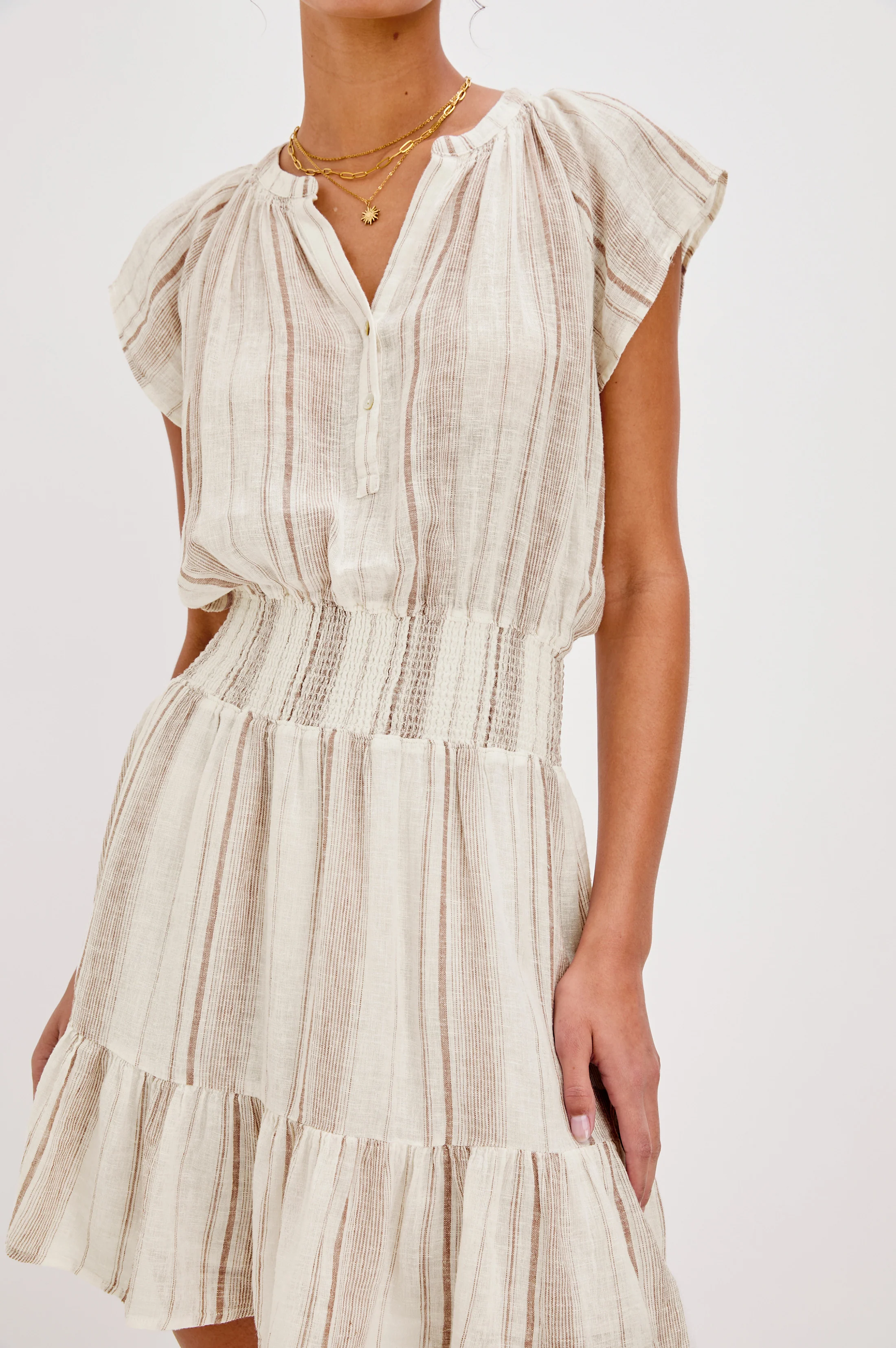 AUGUSTINE DRESS - REIMS STRIPE - Image 2