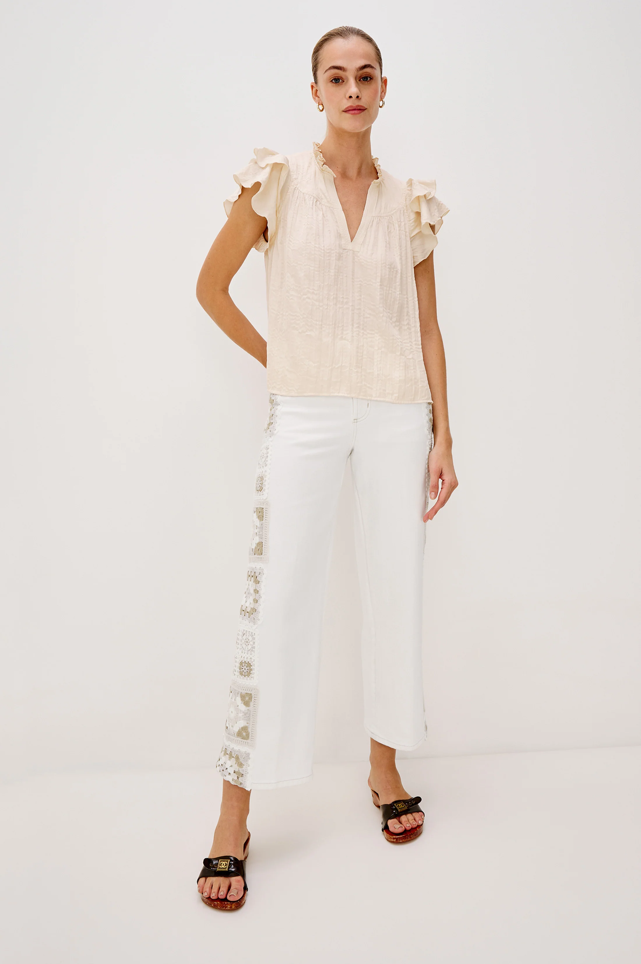 CALISTA TOP - IVORY - Image 5