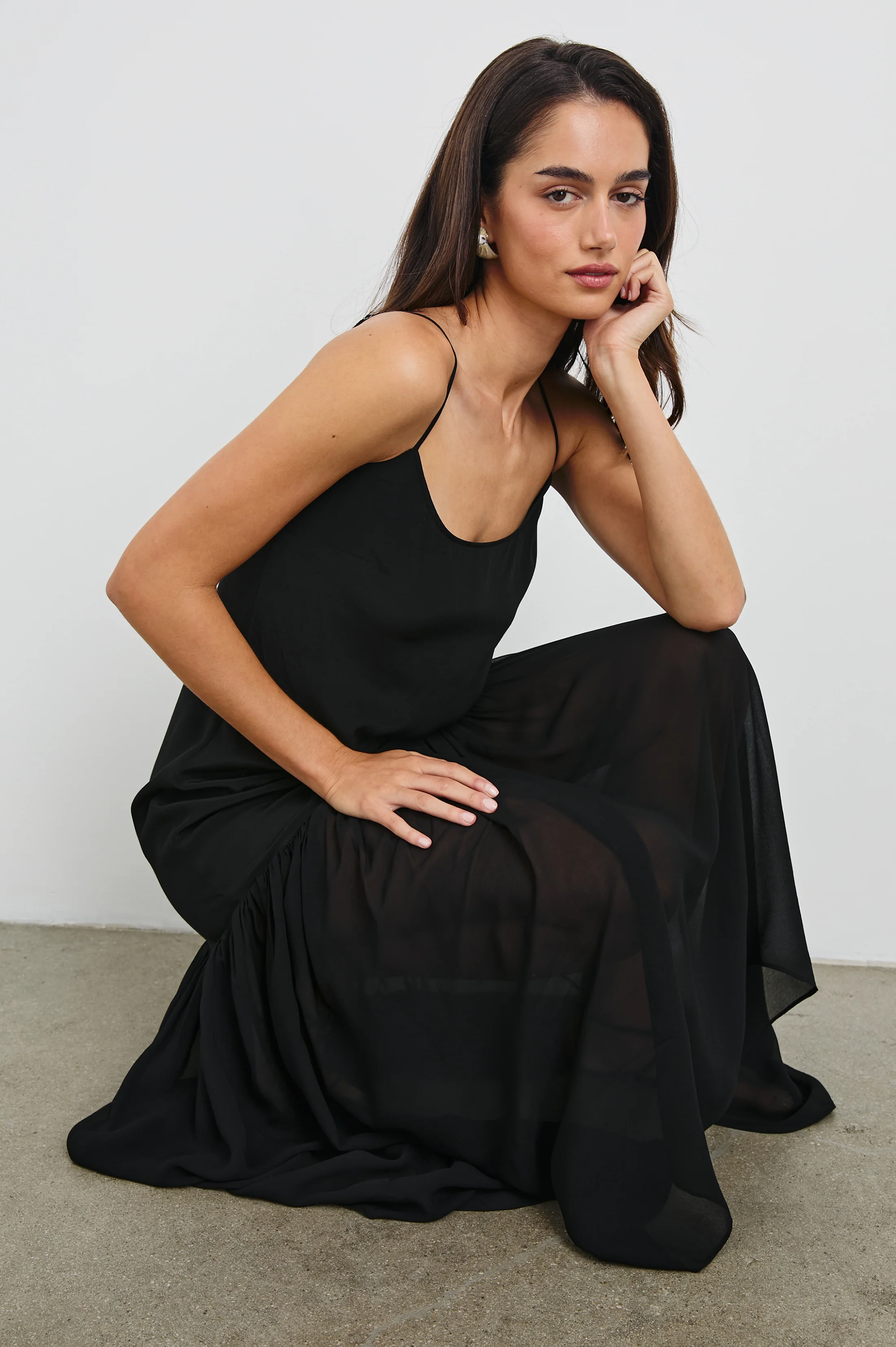 CHANDRA DRESS - BLACK - Image 4