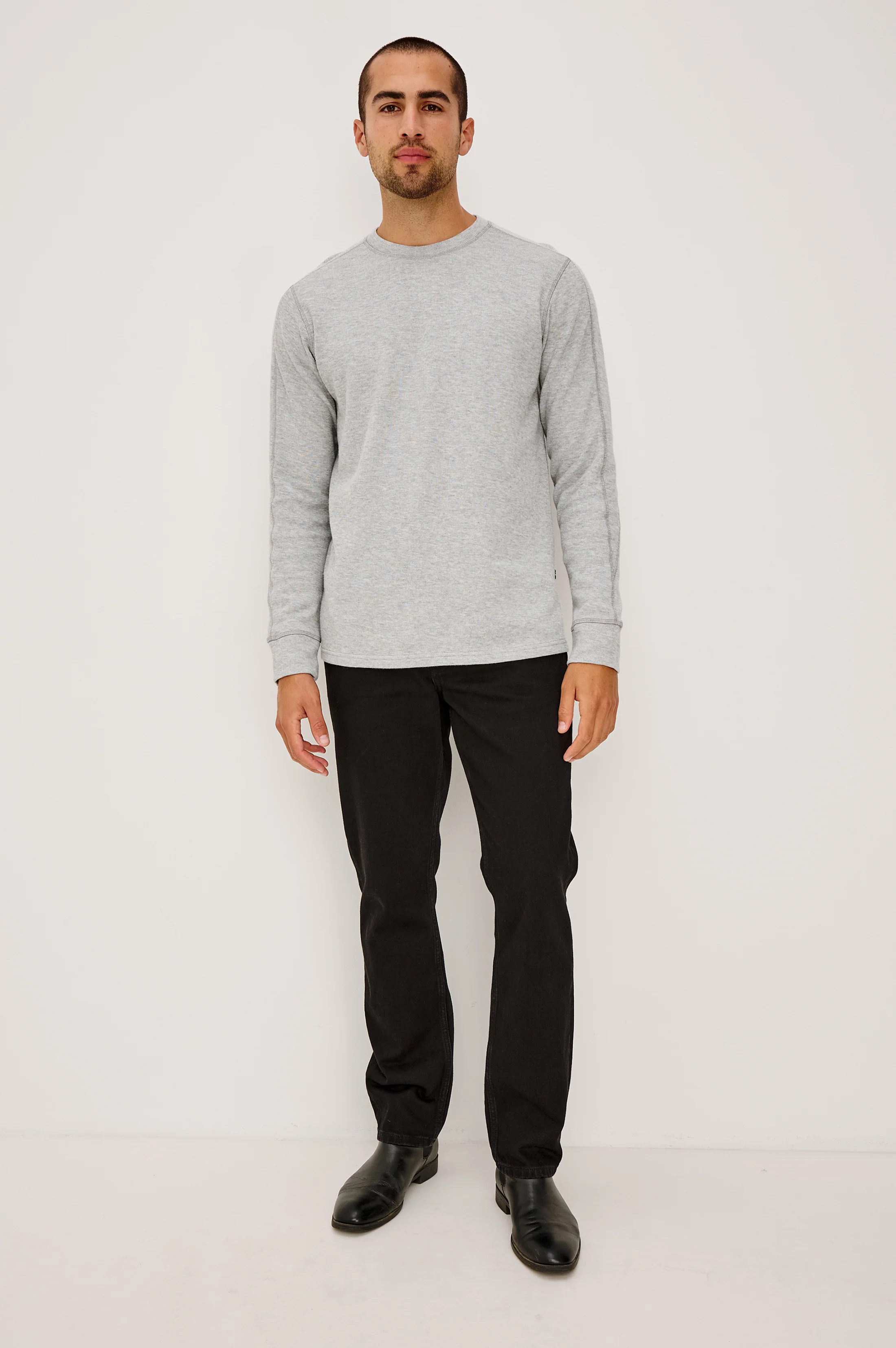 CLAYTON SLIM STRAIGHT - DARK BLACK - Image 3