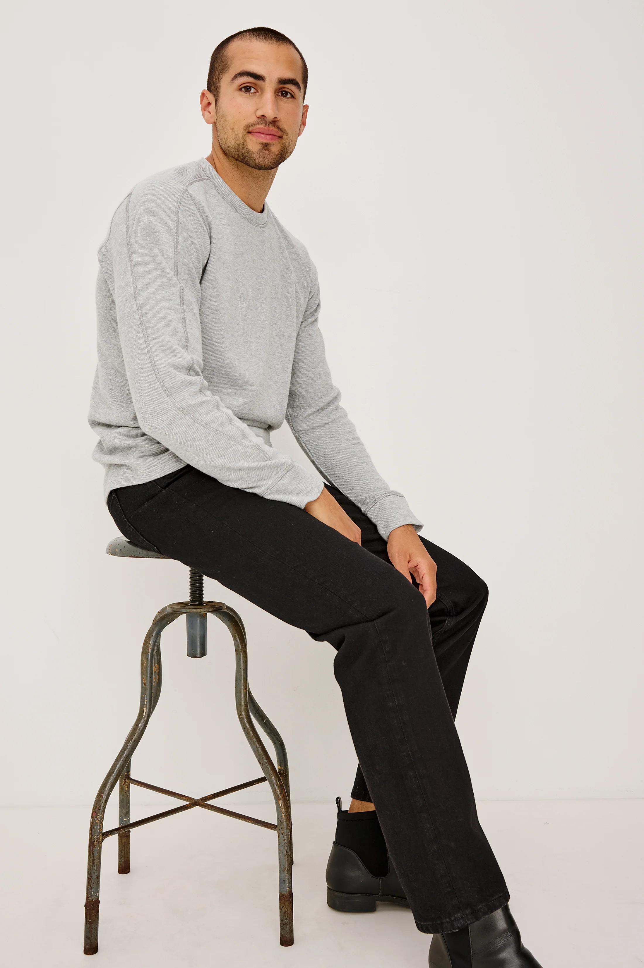CLAYTON SLIM STRAIGHT - DARK BLACK - Image 4