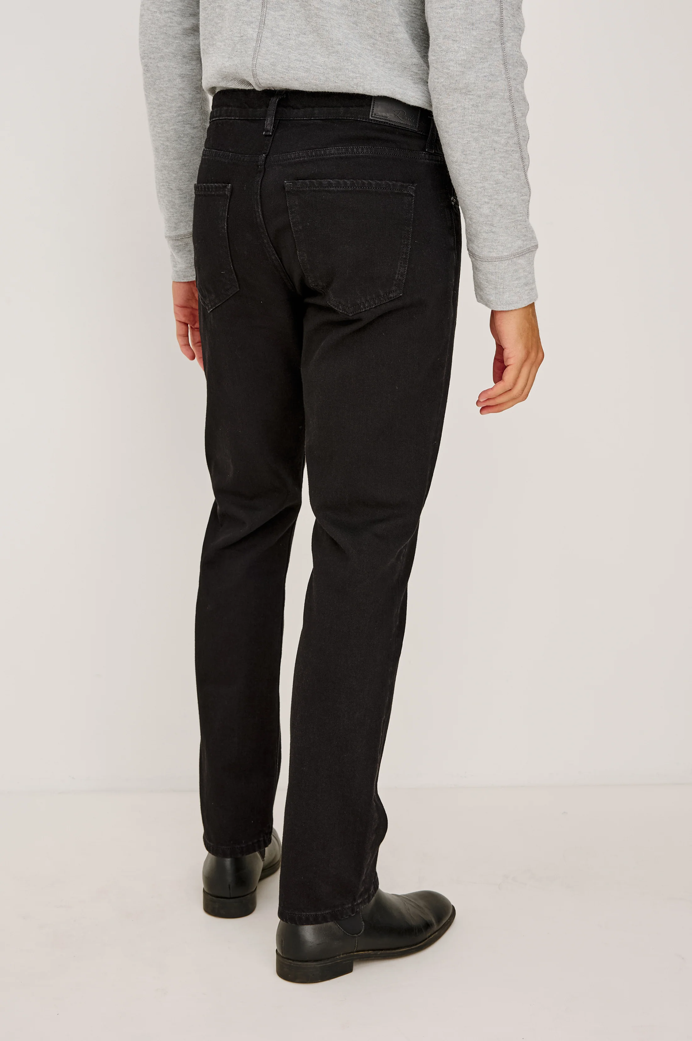 CLAYTON SLIM STRAIGHT - DARK BLACK - Image 5