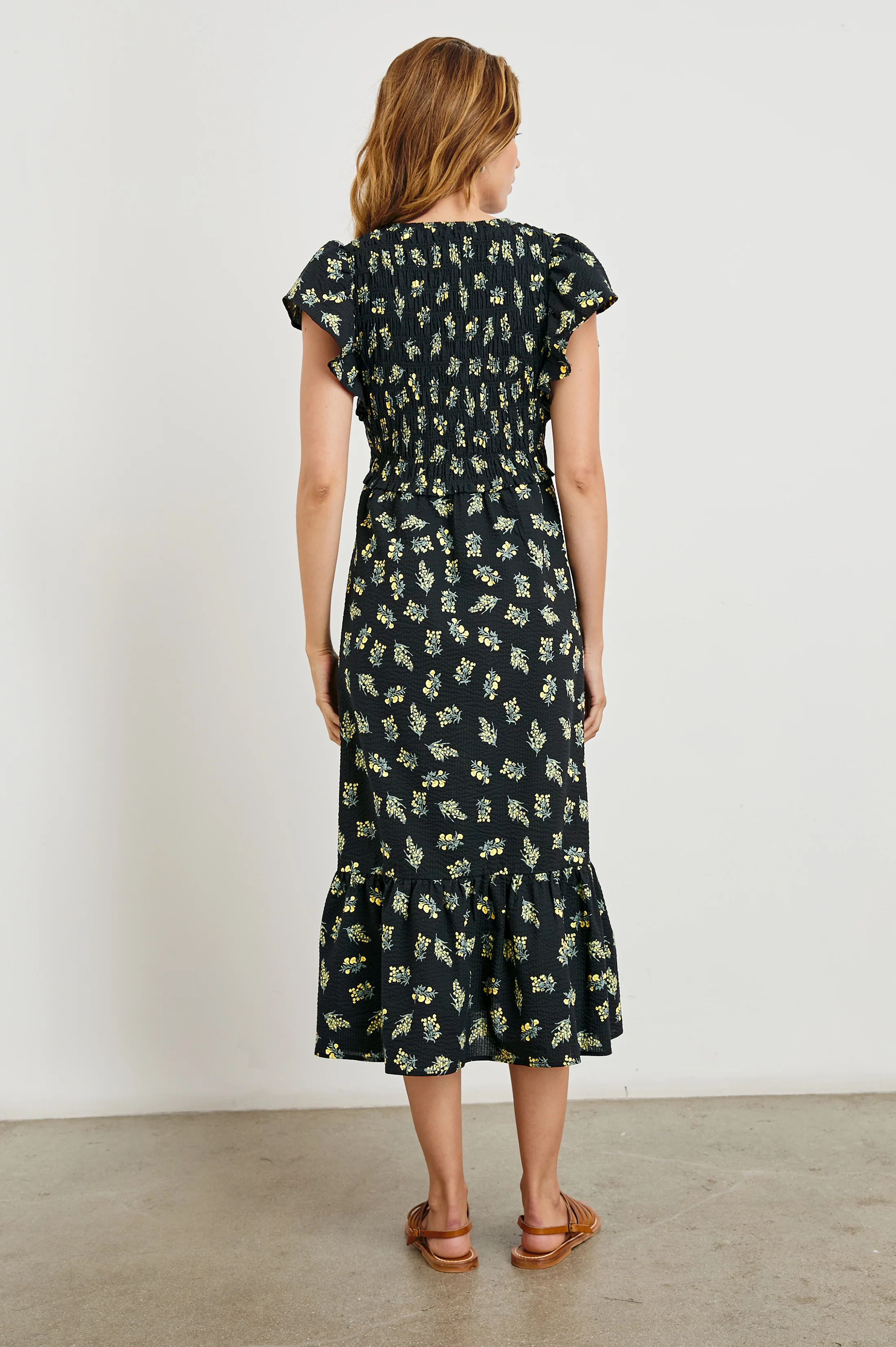 CLEMENTINE DRESS - DARK AMARYLLIS - Image 4