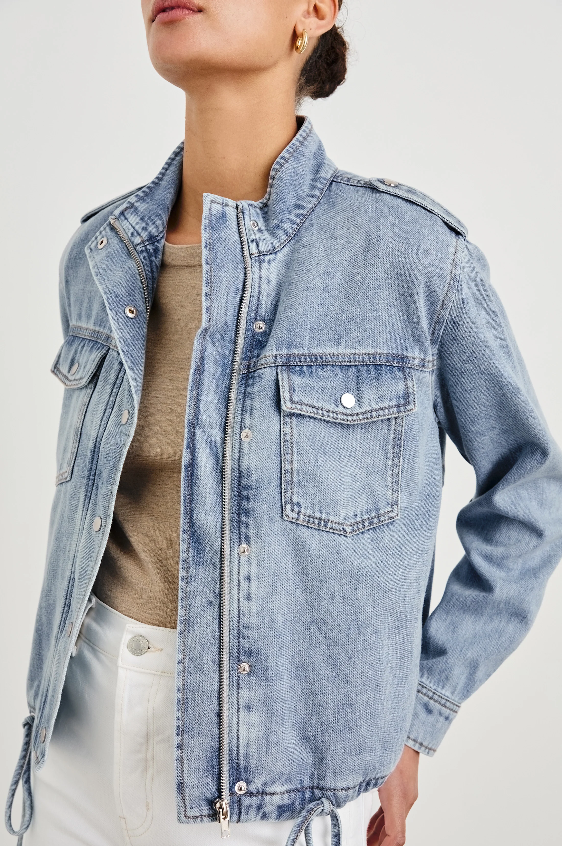 COLLINS JACKET - FADED INDIGO - Image 2