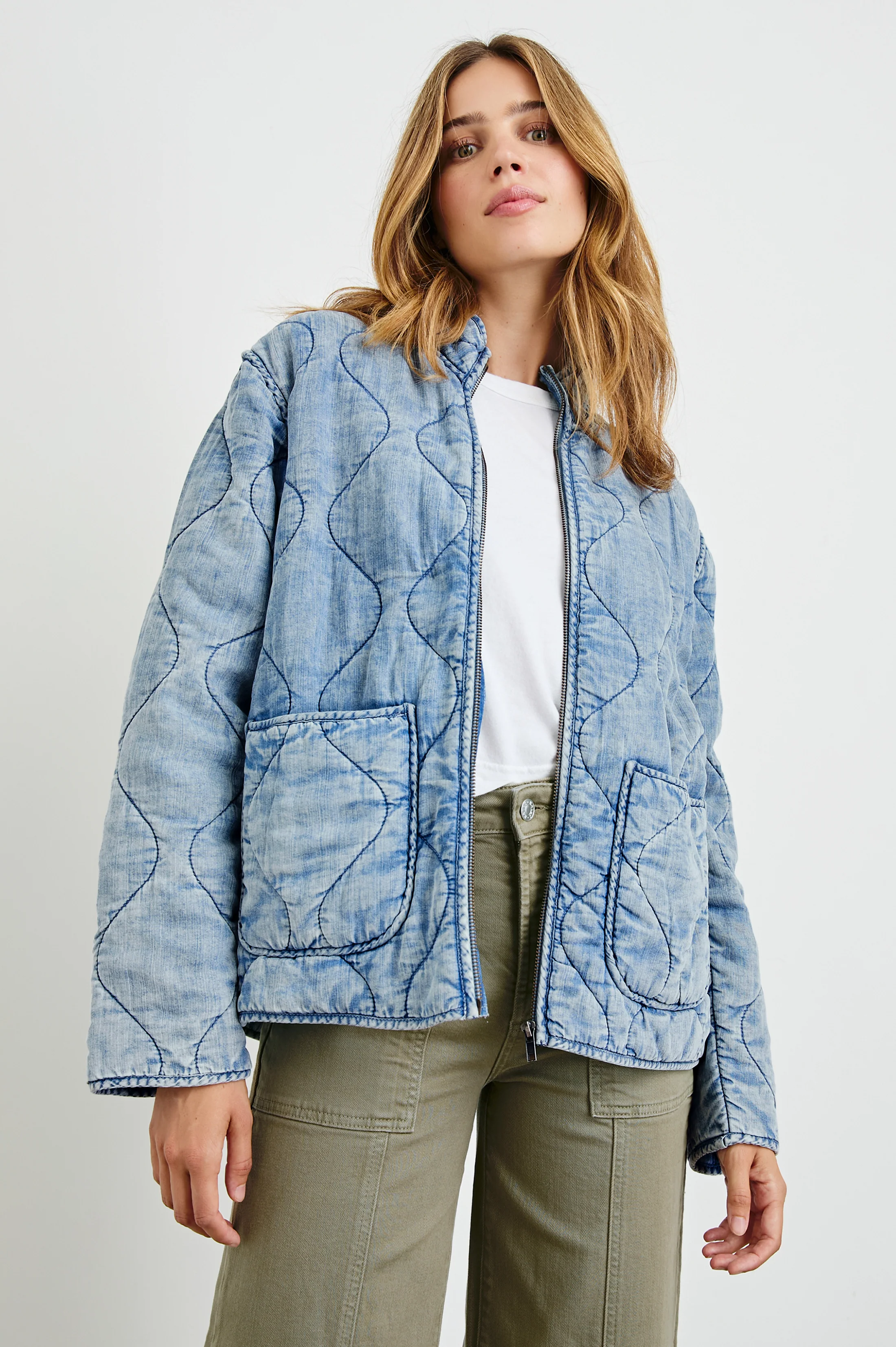 DENVER JACKET - MED VINTAGE 
CLOUD WASH