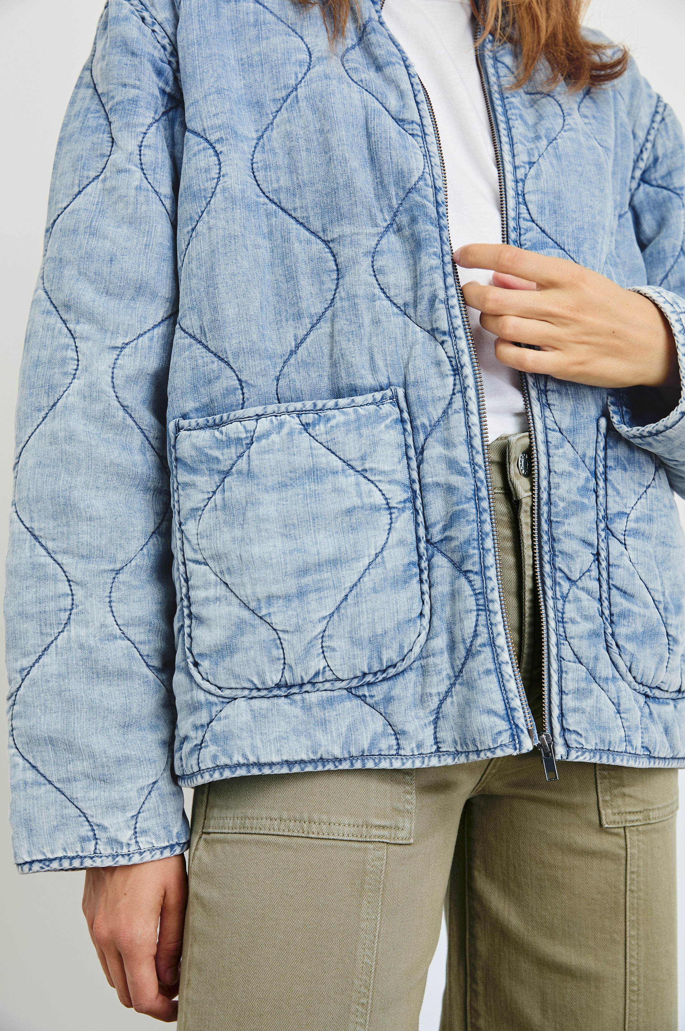 DENVER JACKET - MED VINTAGE 
CLOUD WASH - Image 2