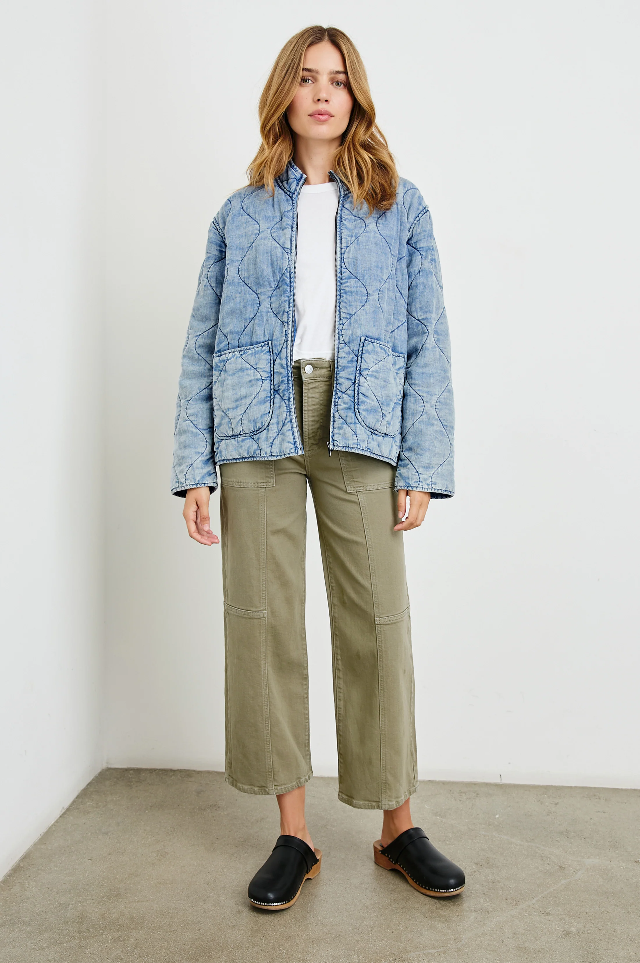 DENVER JACKET - MED VINTAGE 
CLOUD WASH - Image 3
