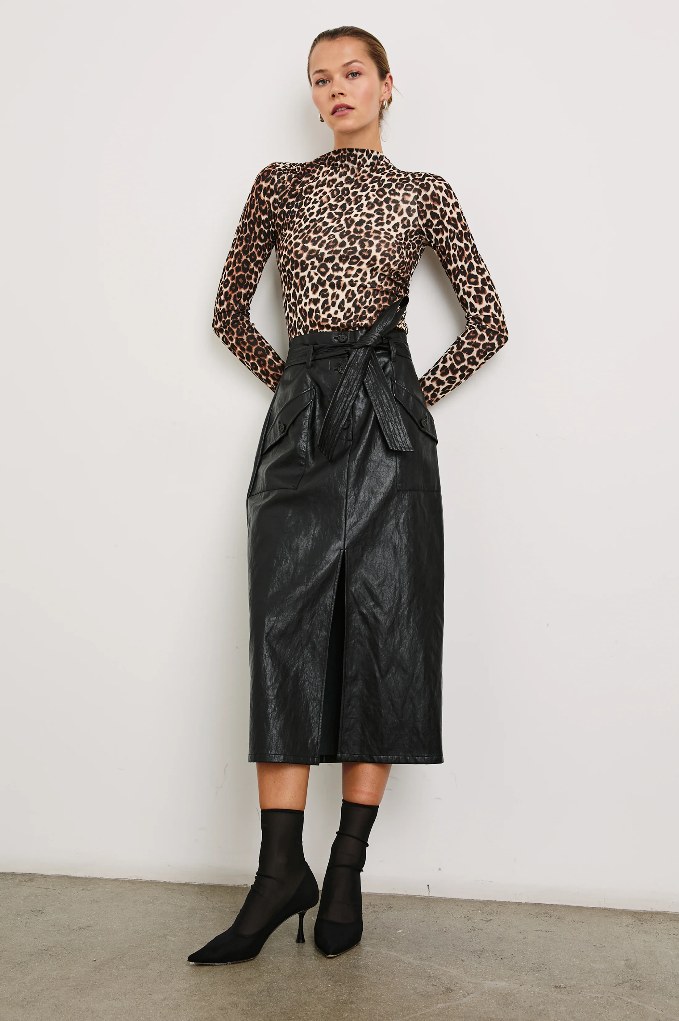 EDEM SKIRT - BLACK - Image 3