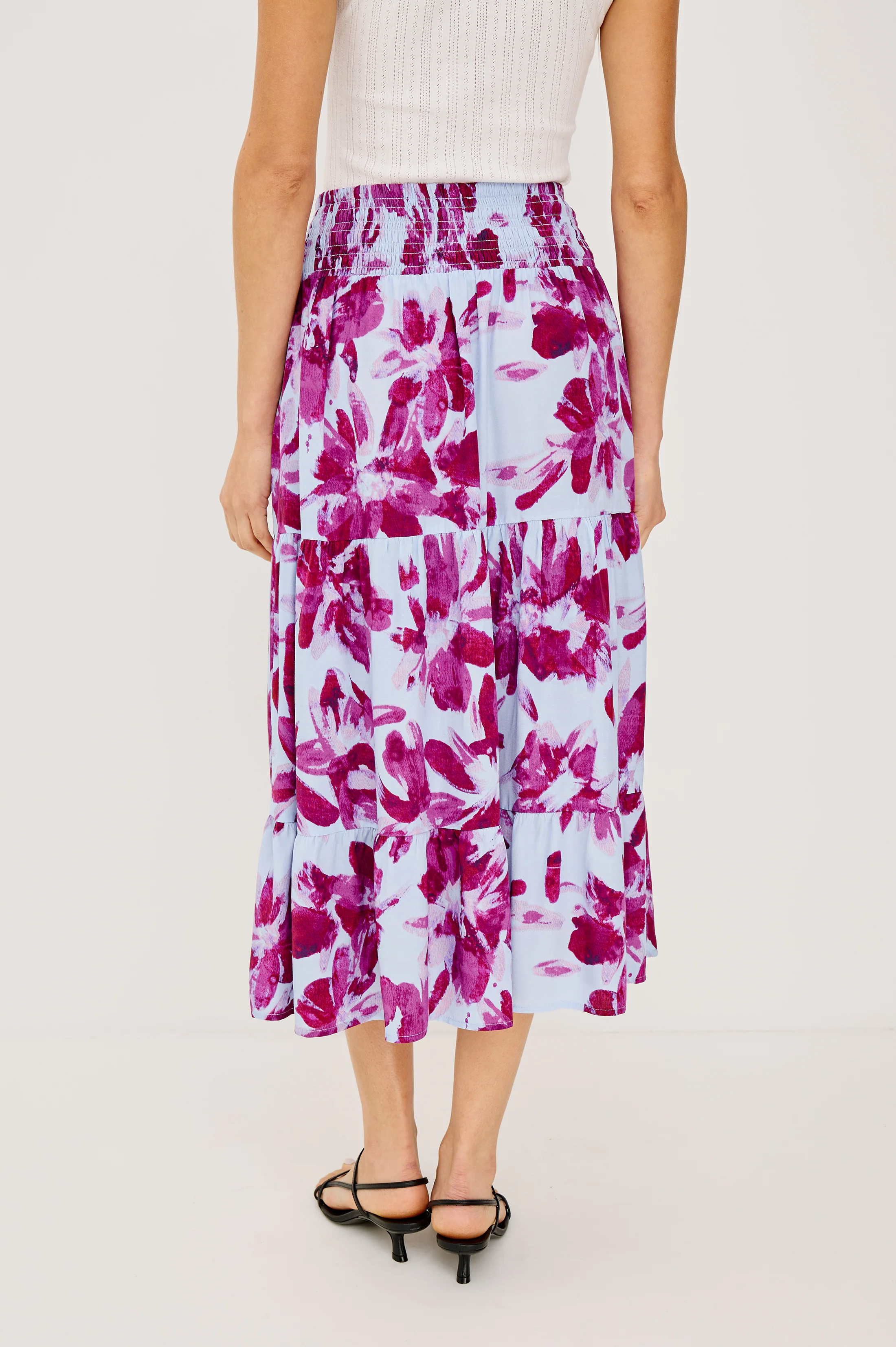 EDINA SKIRT - BLUE LILY - Image 5