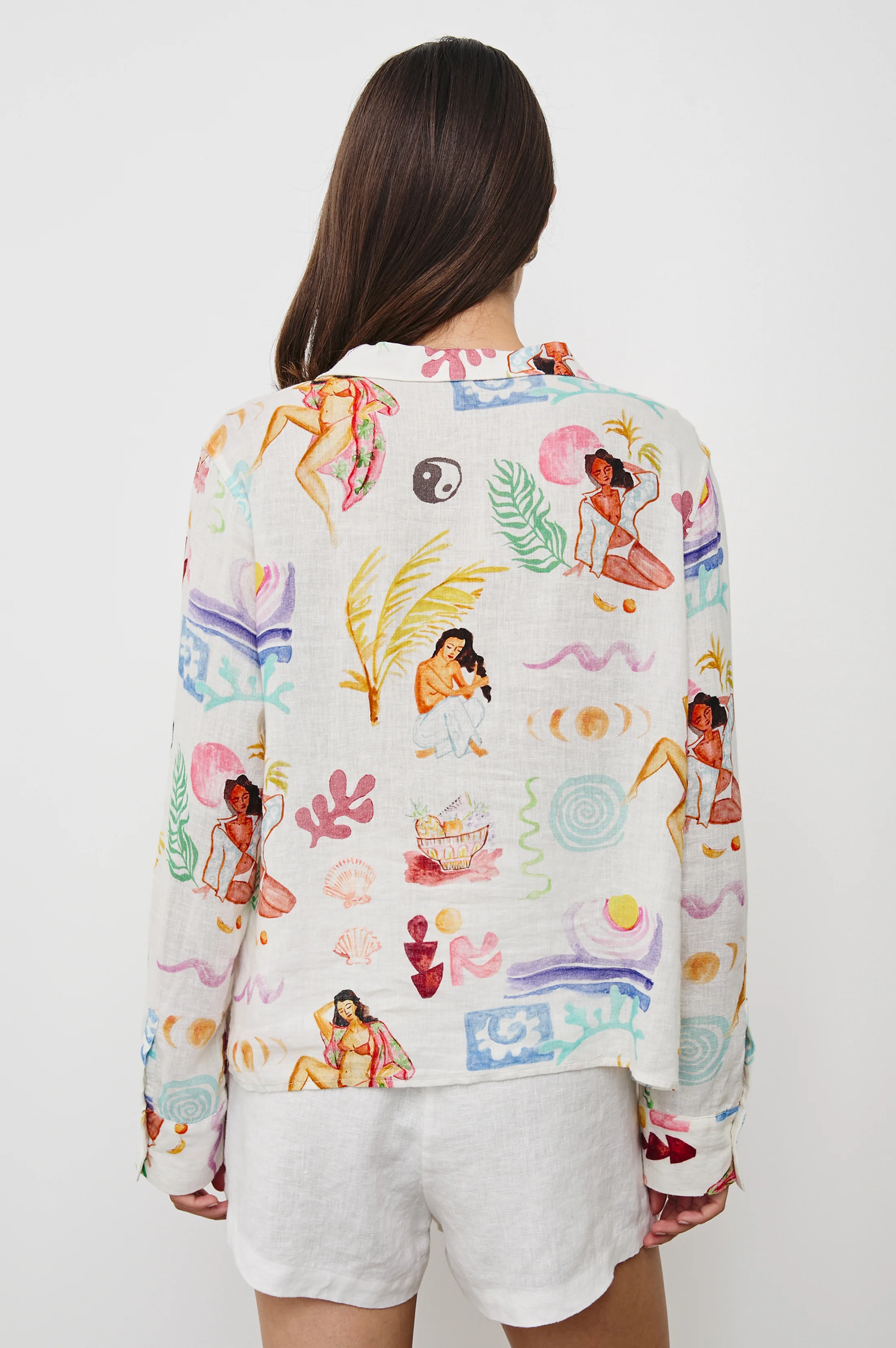 ELM SHIRT - IVORY BATHING LADIES - Image 4
