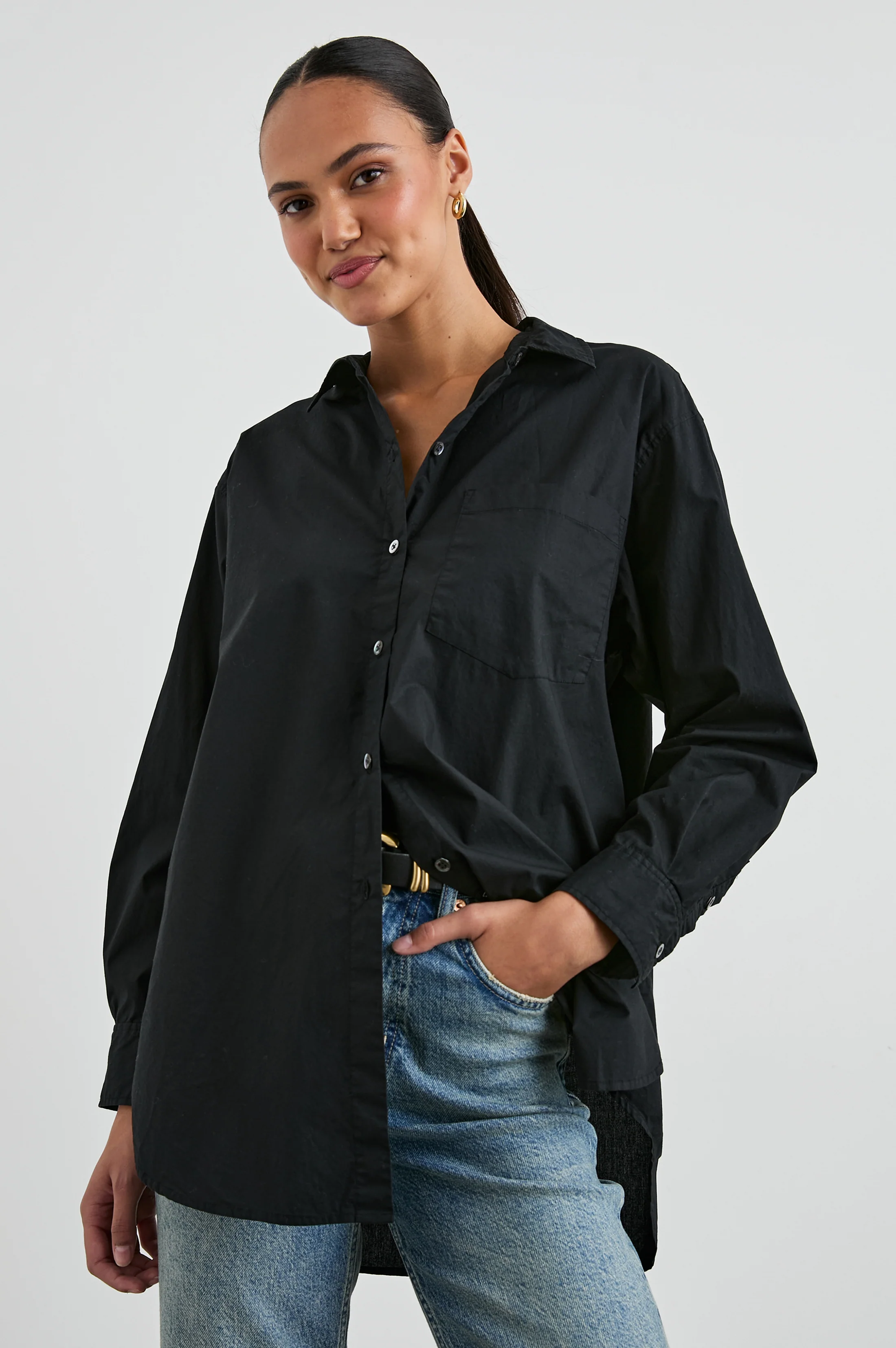 ELSA SHIRT - BLACK - Image 4