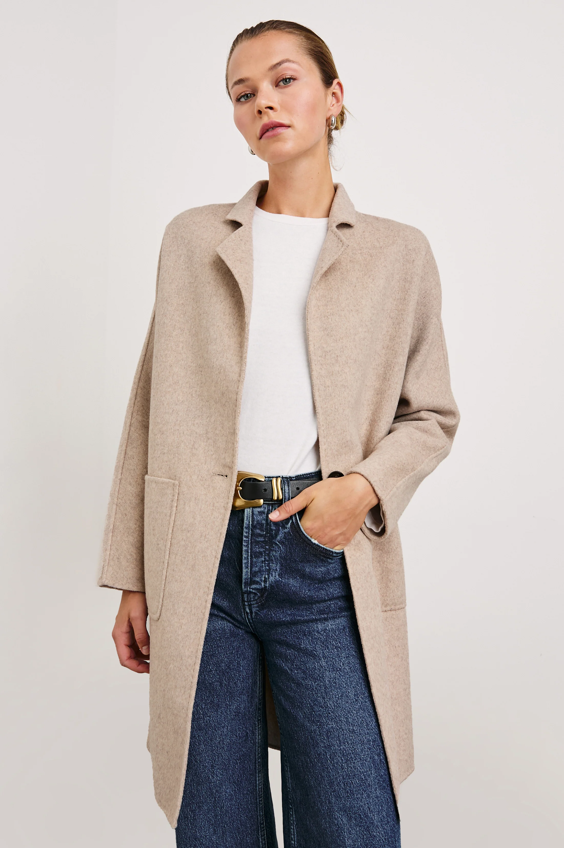 EVEREST COAT - OATMEAL - Image 4