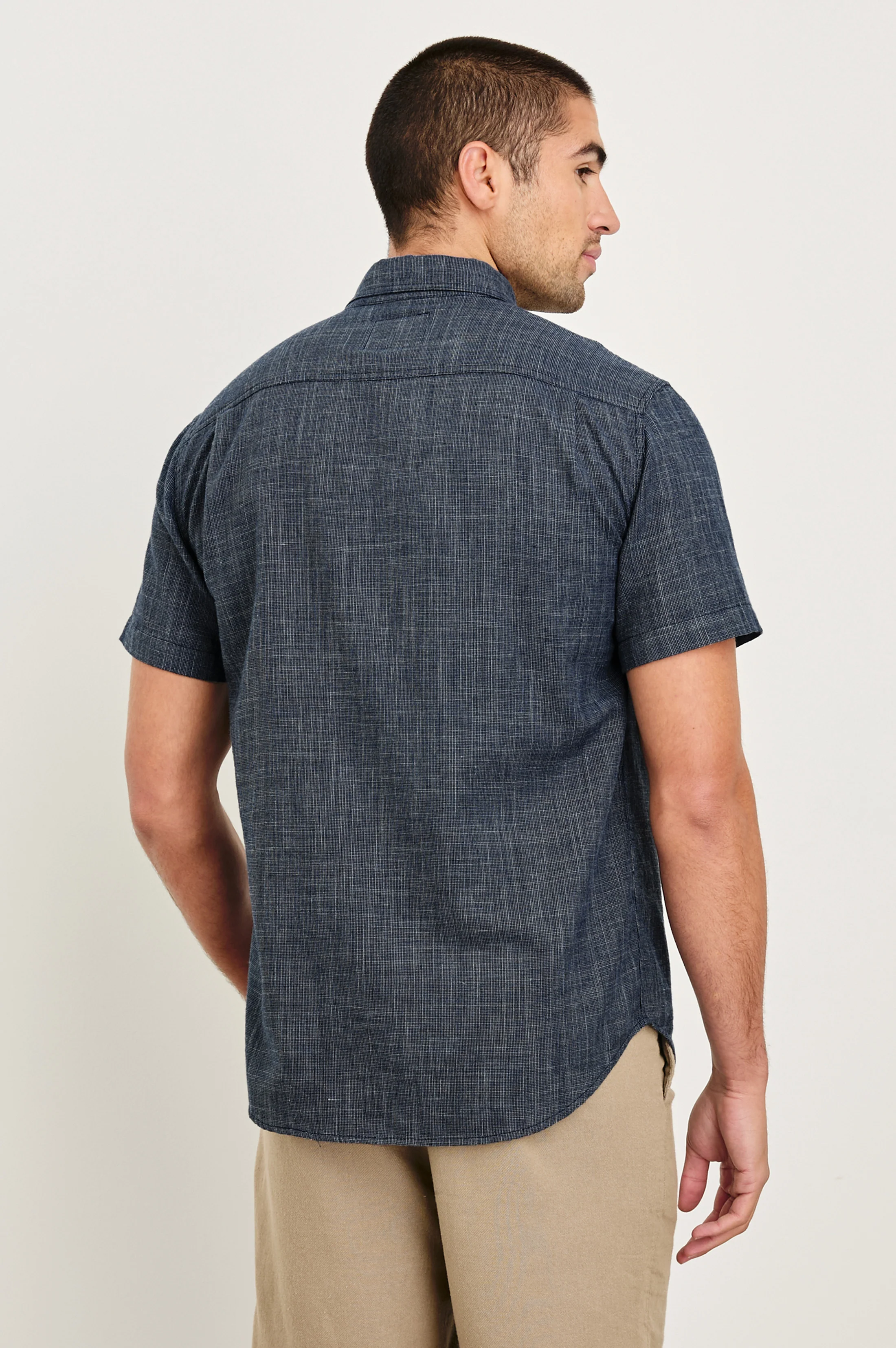FAIRFAX SHIRT - NAVY ETCH - Image 4