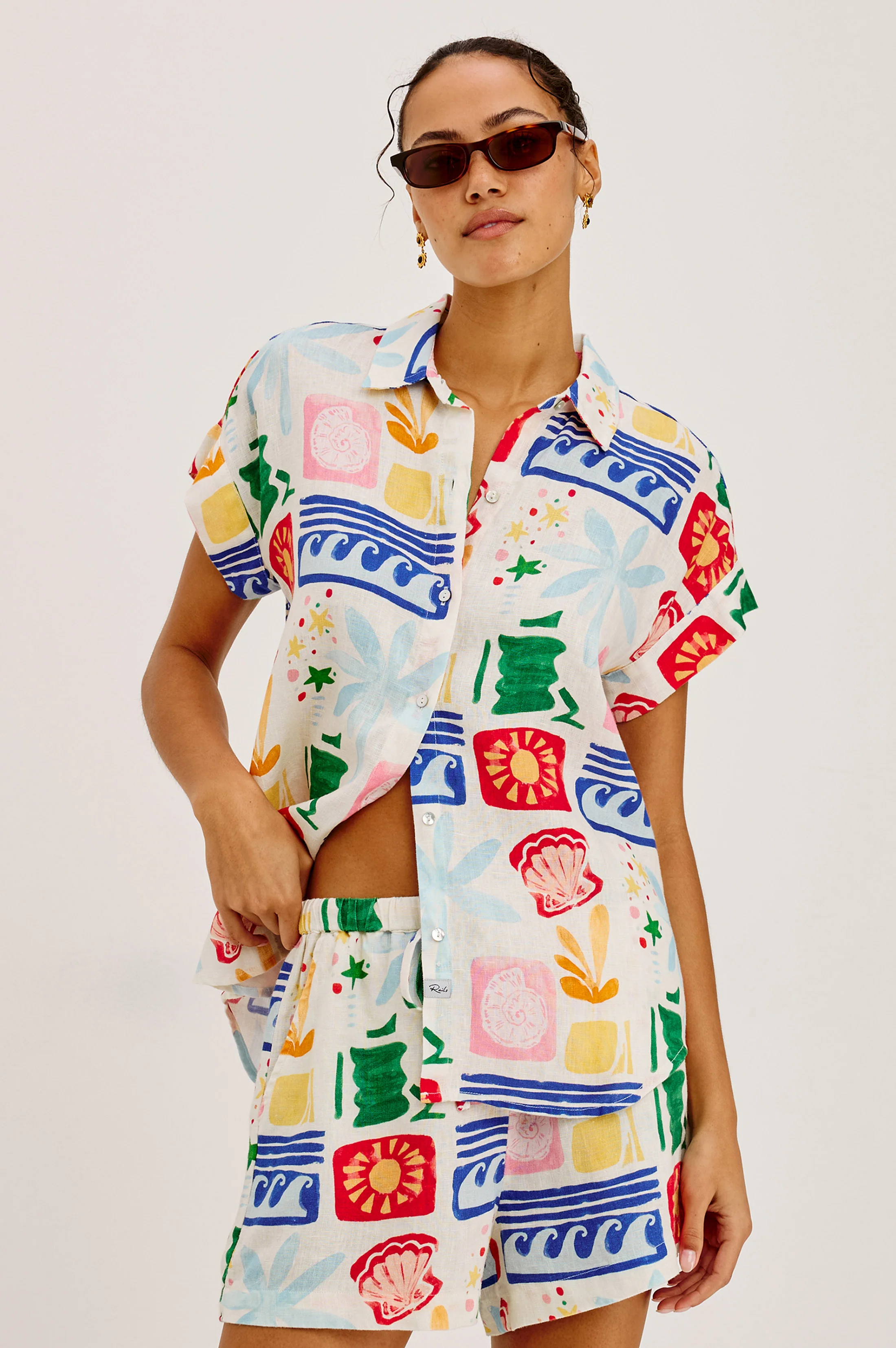 FARRAH SHIRT - BAHAMA