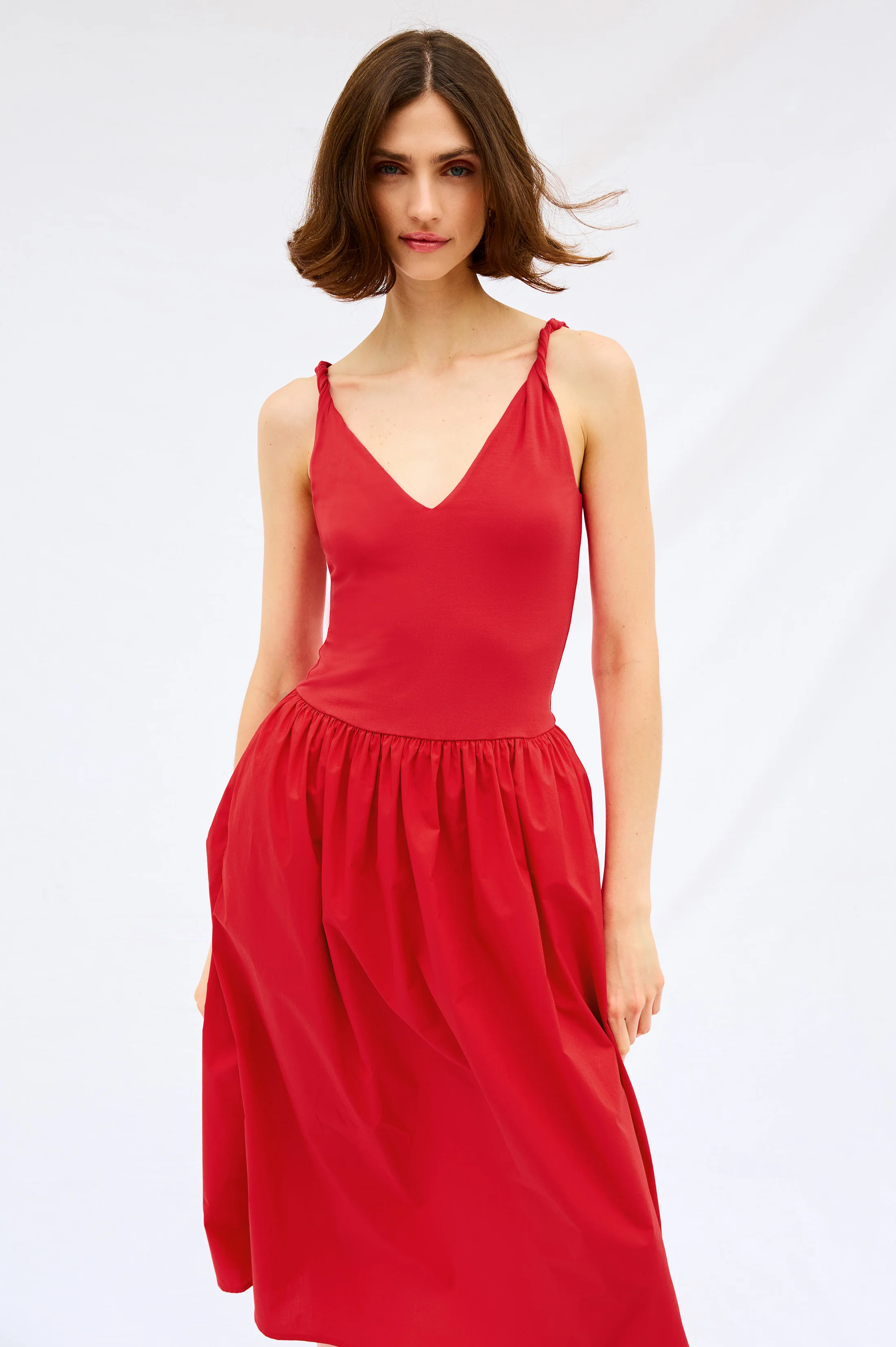 FRANCA DRESS - CHERRY - Image 4