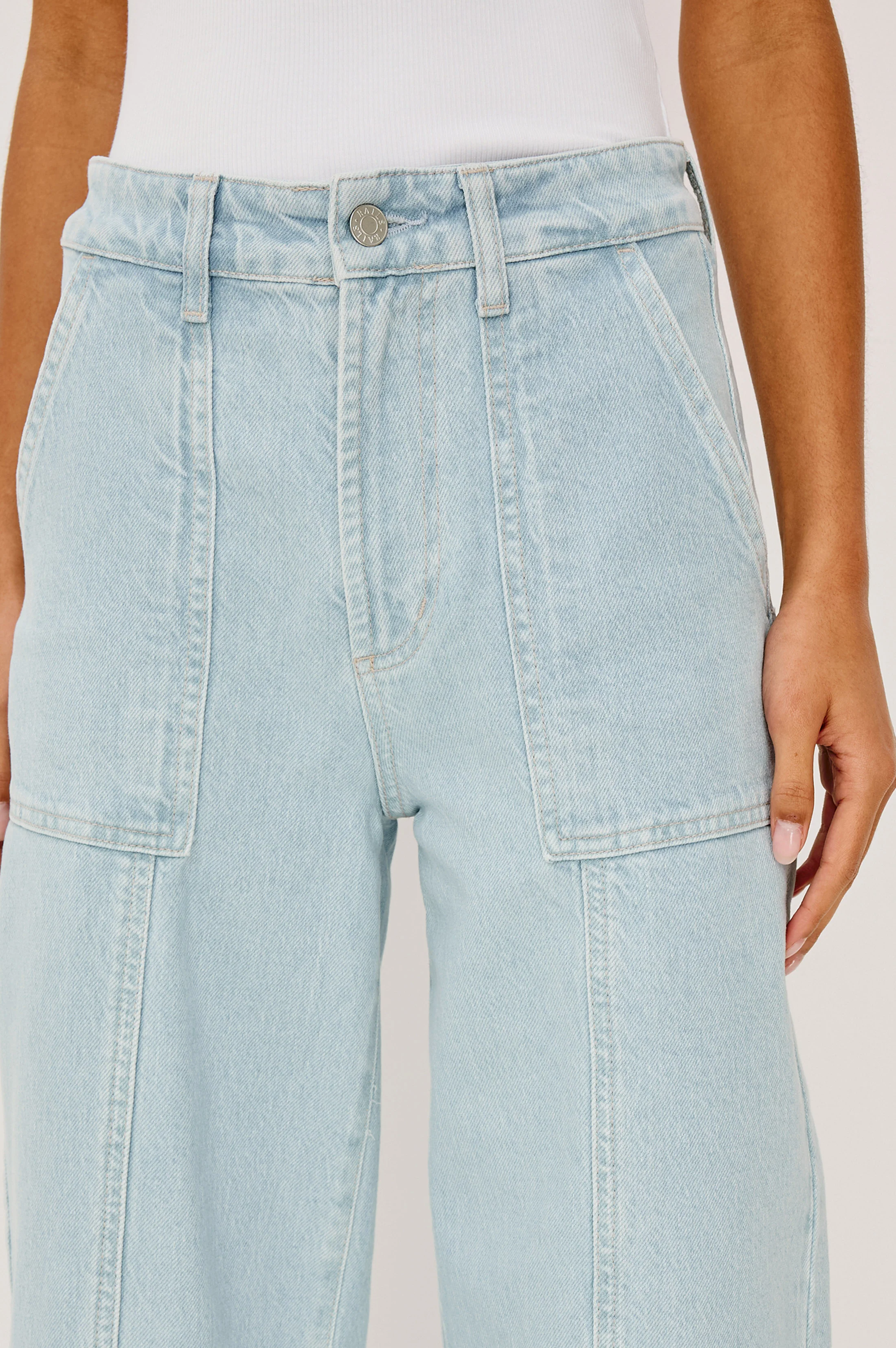 GETTY CROP WIDE LEG - OCEANVIEW UTILITY - Image 2