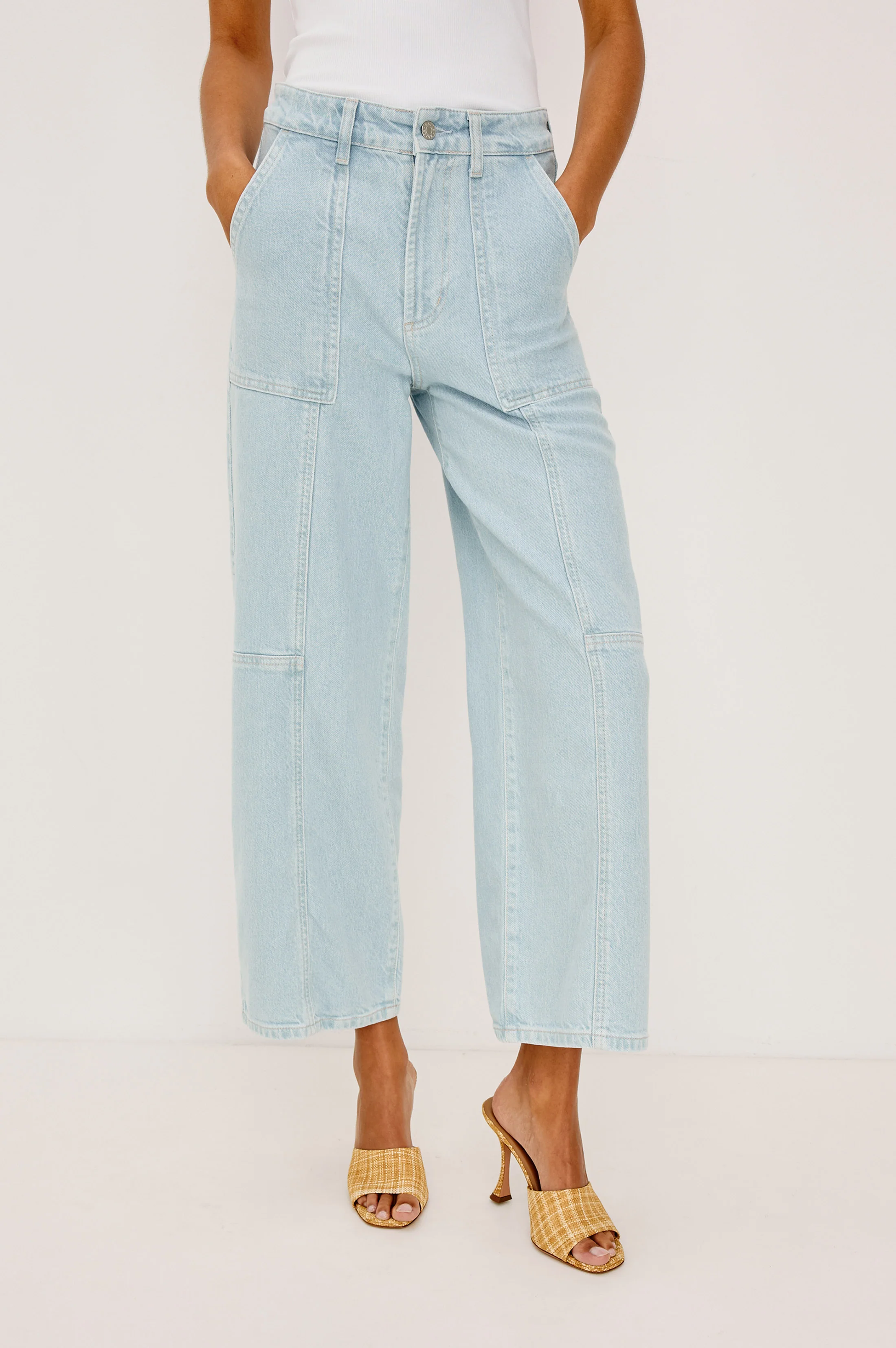 GETTY CROP WIDE LEG - OCEANVIEW UTILITY - Image 4
