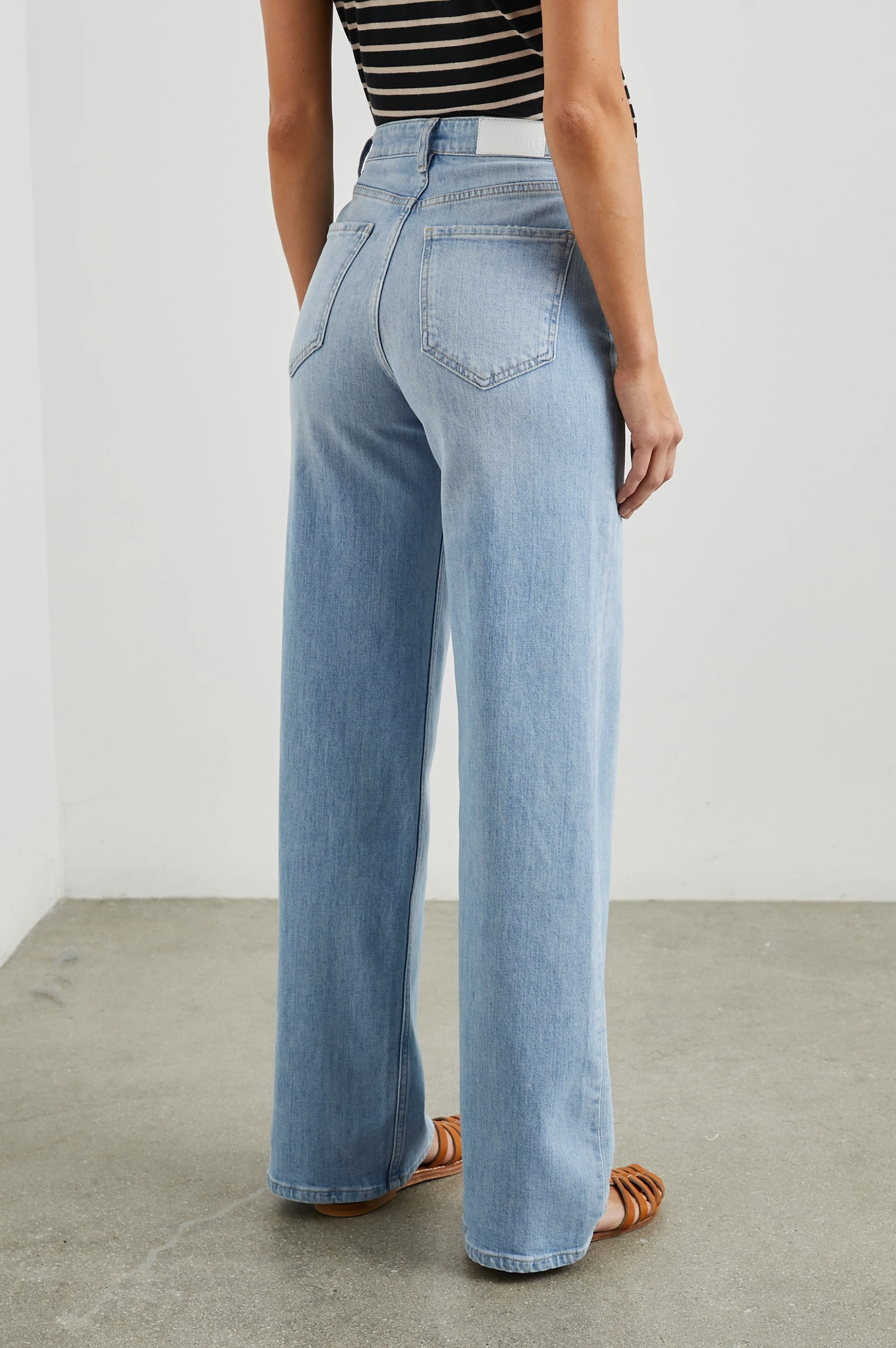 GETTY WIDE LEG - BLUE MIST - Image 4