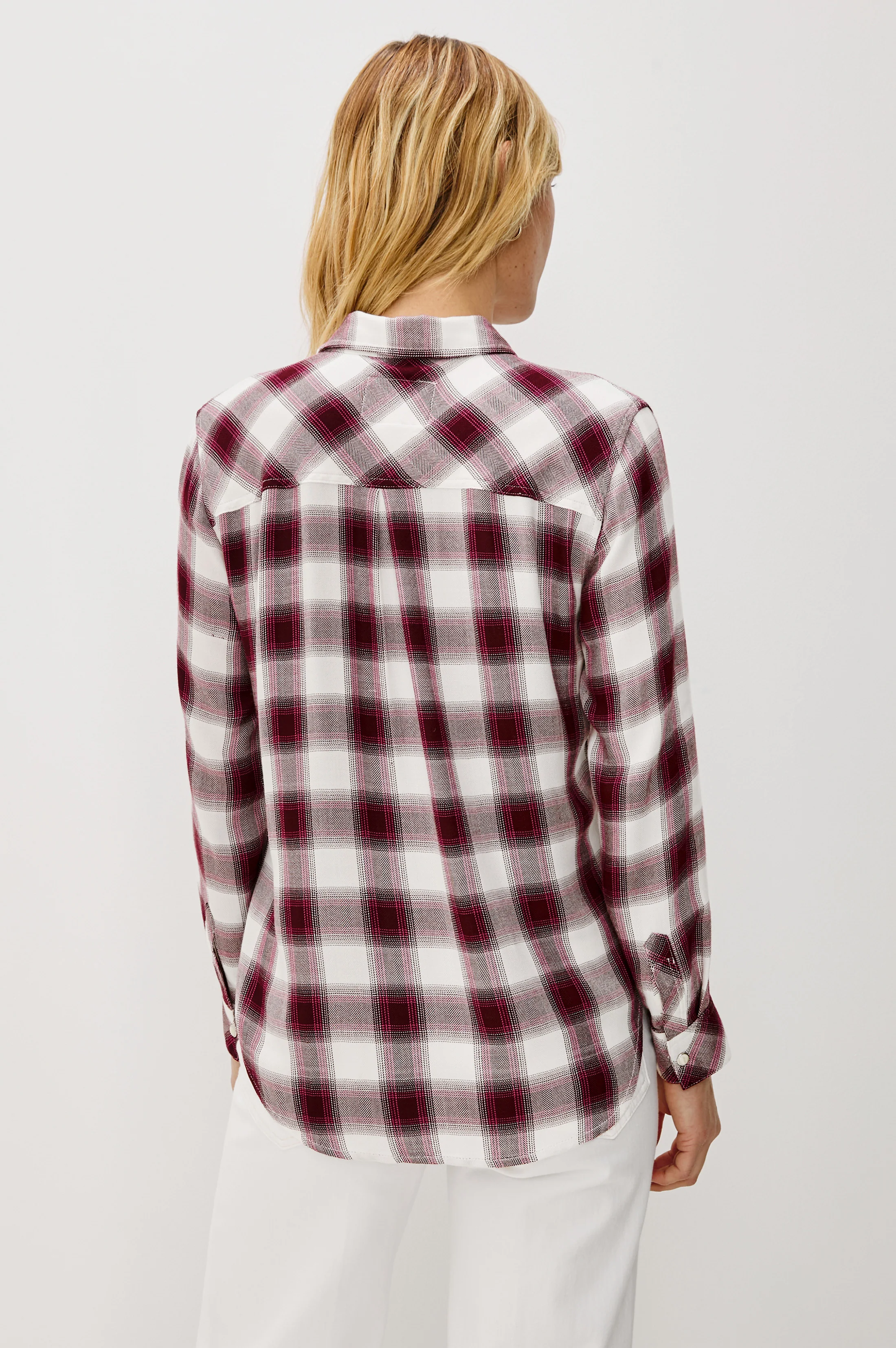 HUNTER SHIRT - RASPBERRY WINE - Image 5