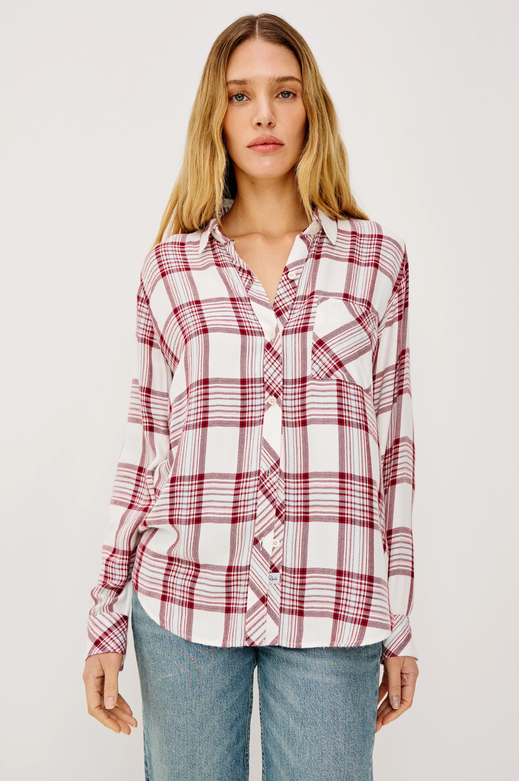 HUNTER SHIRT - WHITE SANGRIA