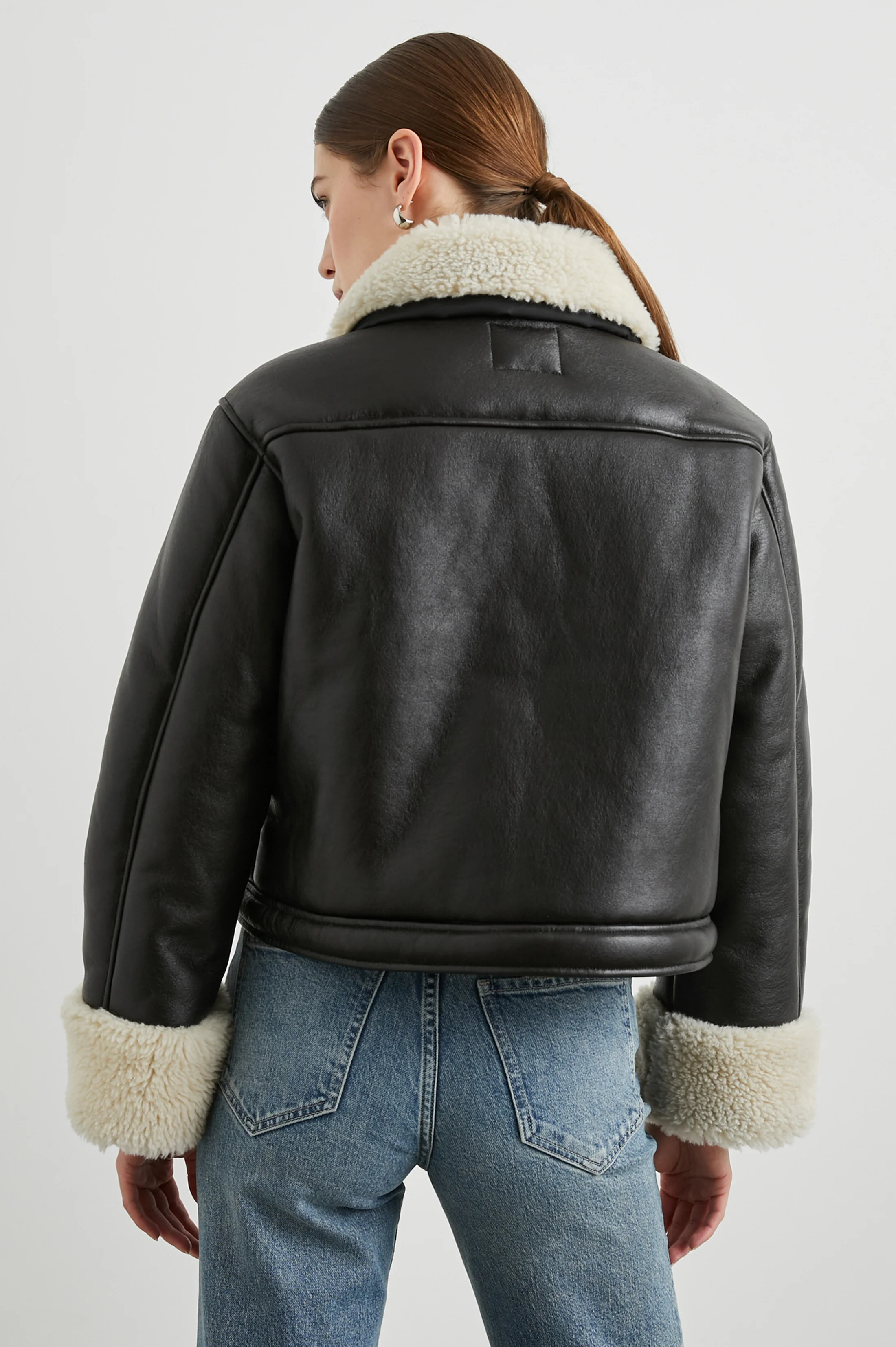 IMANI JACKET - BLACK IVORY - Image 5