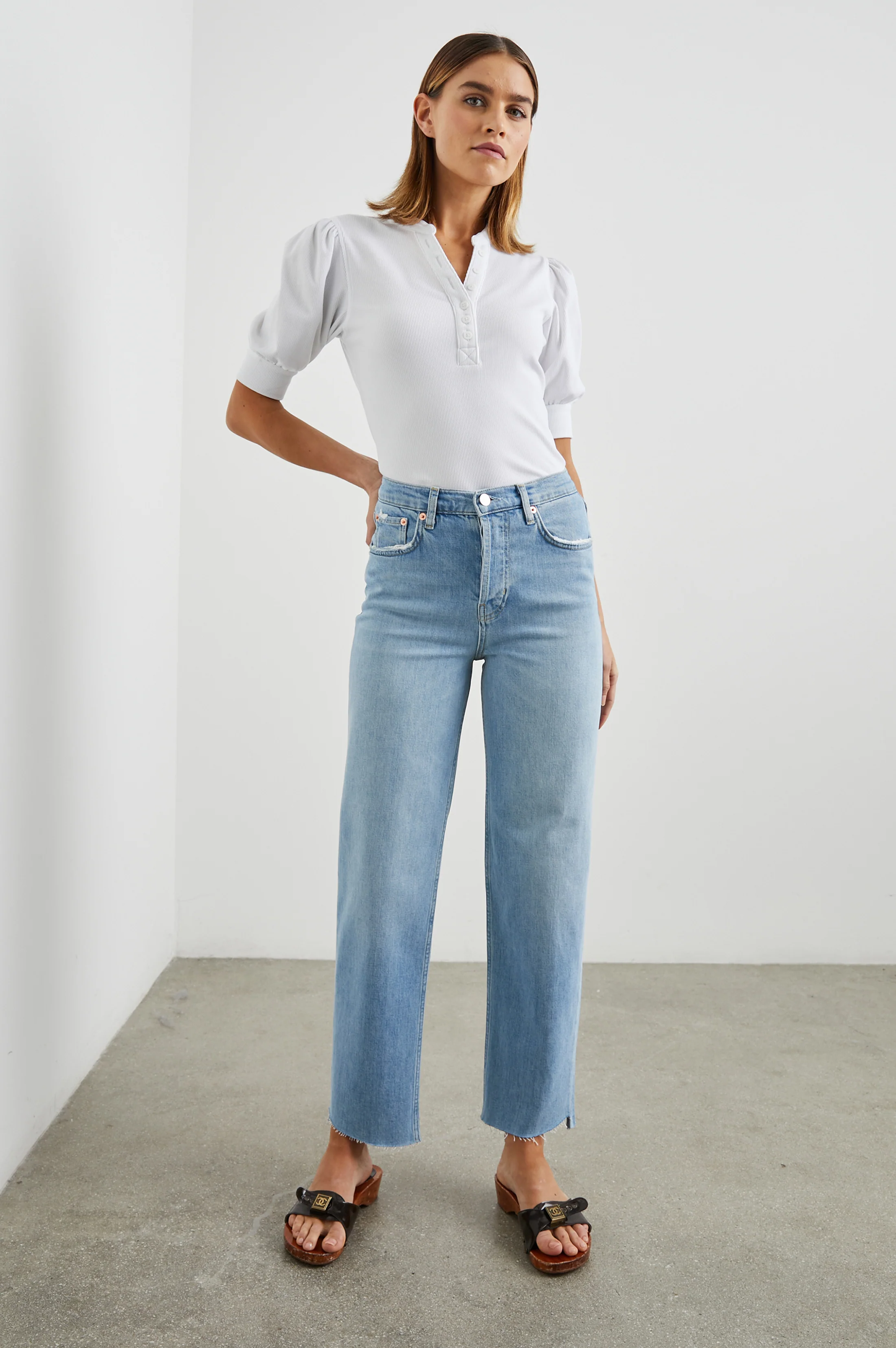 JEWEL TOP - WHITE RIB - Image 3