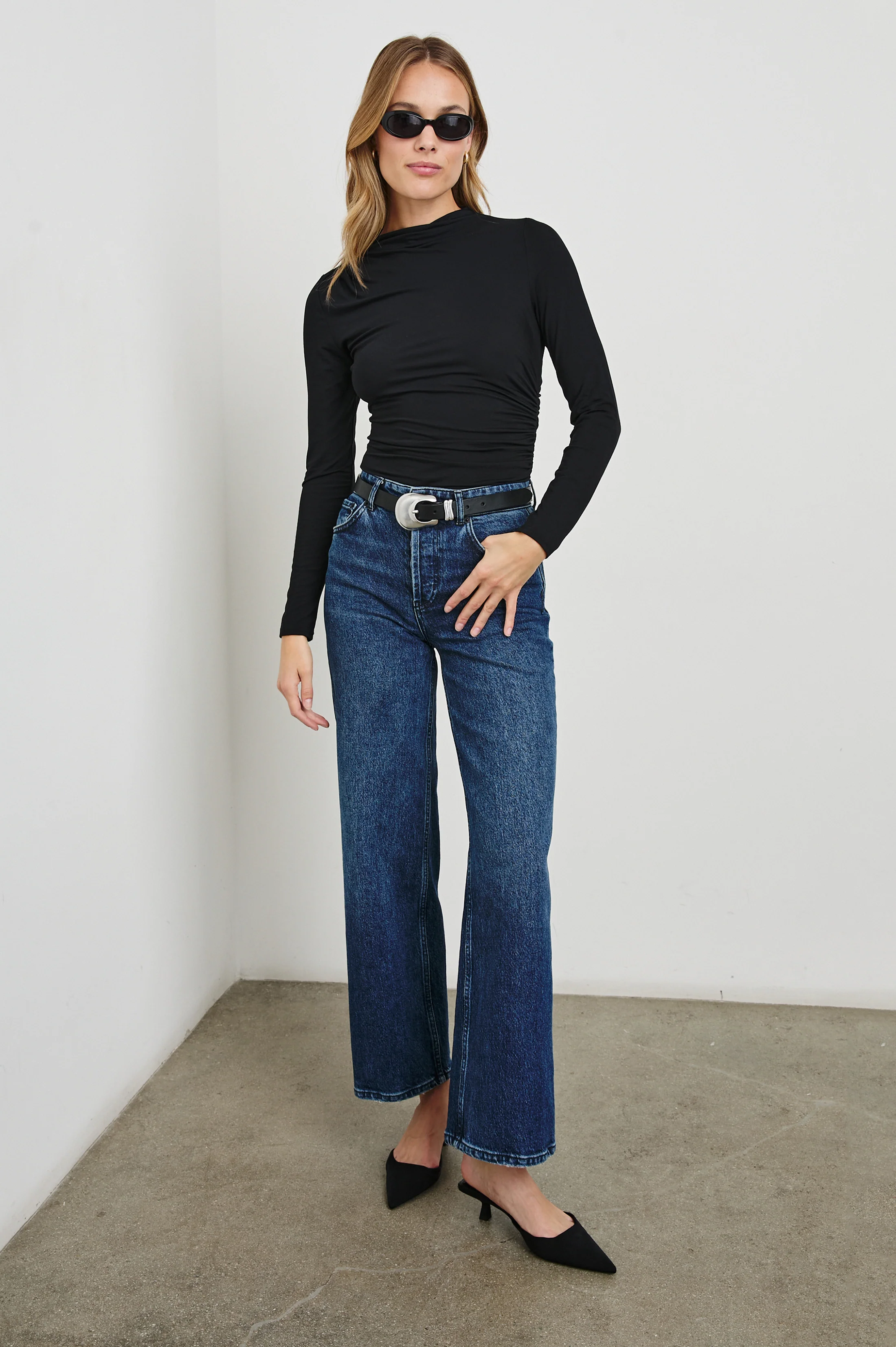 JOELLE TOP - BLACK ONYX - Image 9