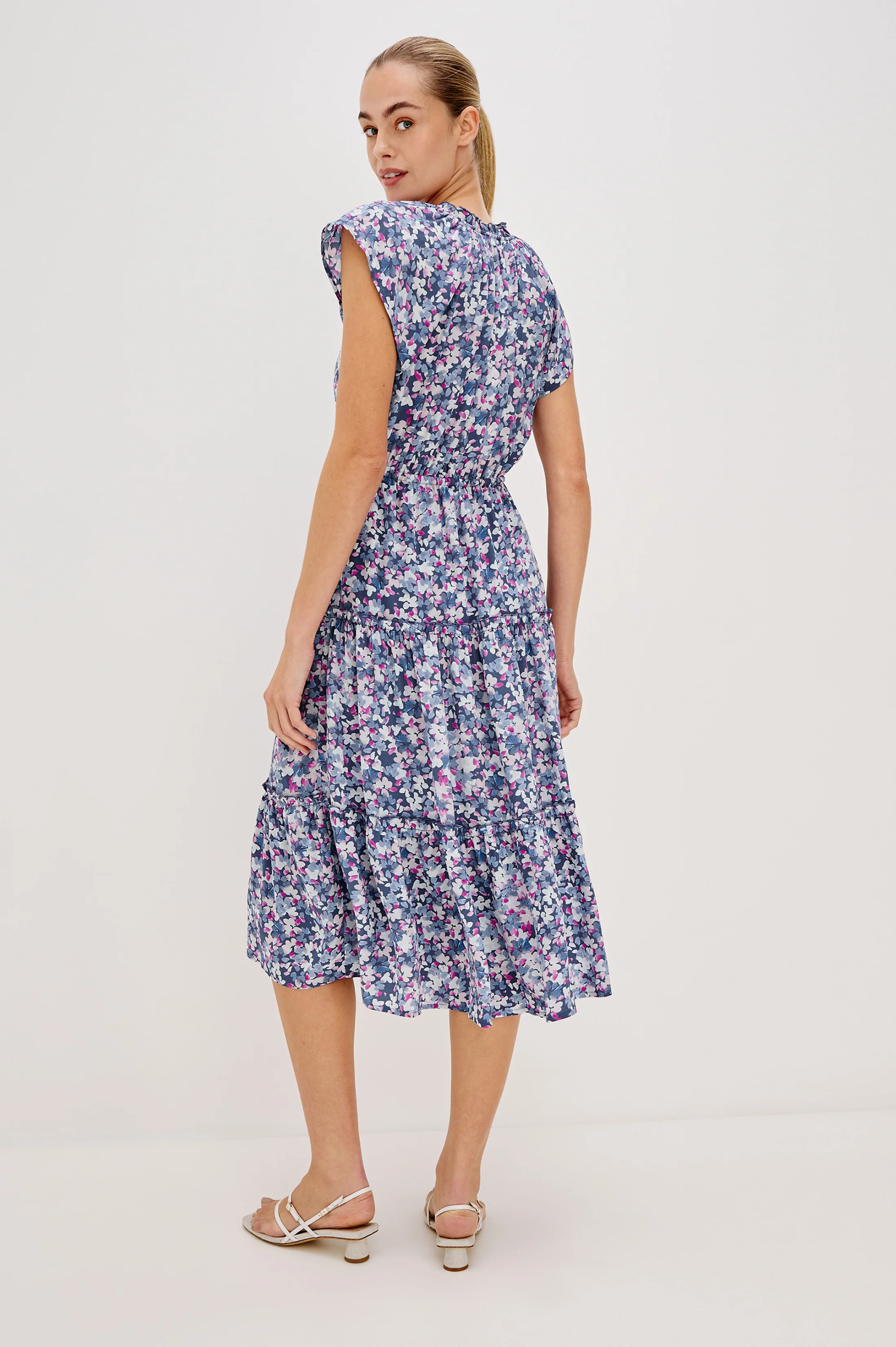 JUNI DRESS - BLUE BLOSSOM - Image 5