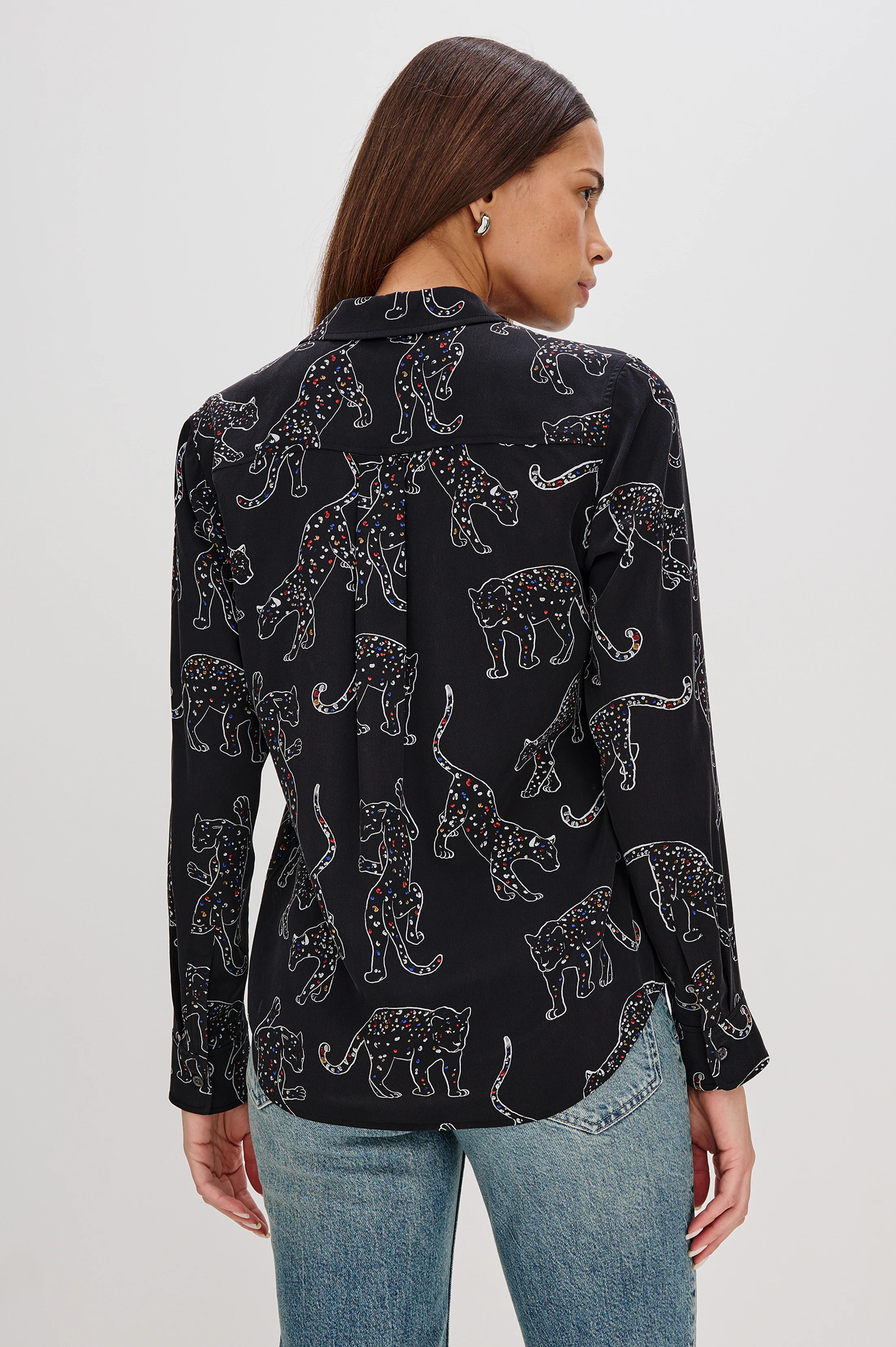 KATE SHIRT - BLACK JAGUARS - Image 5