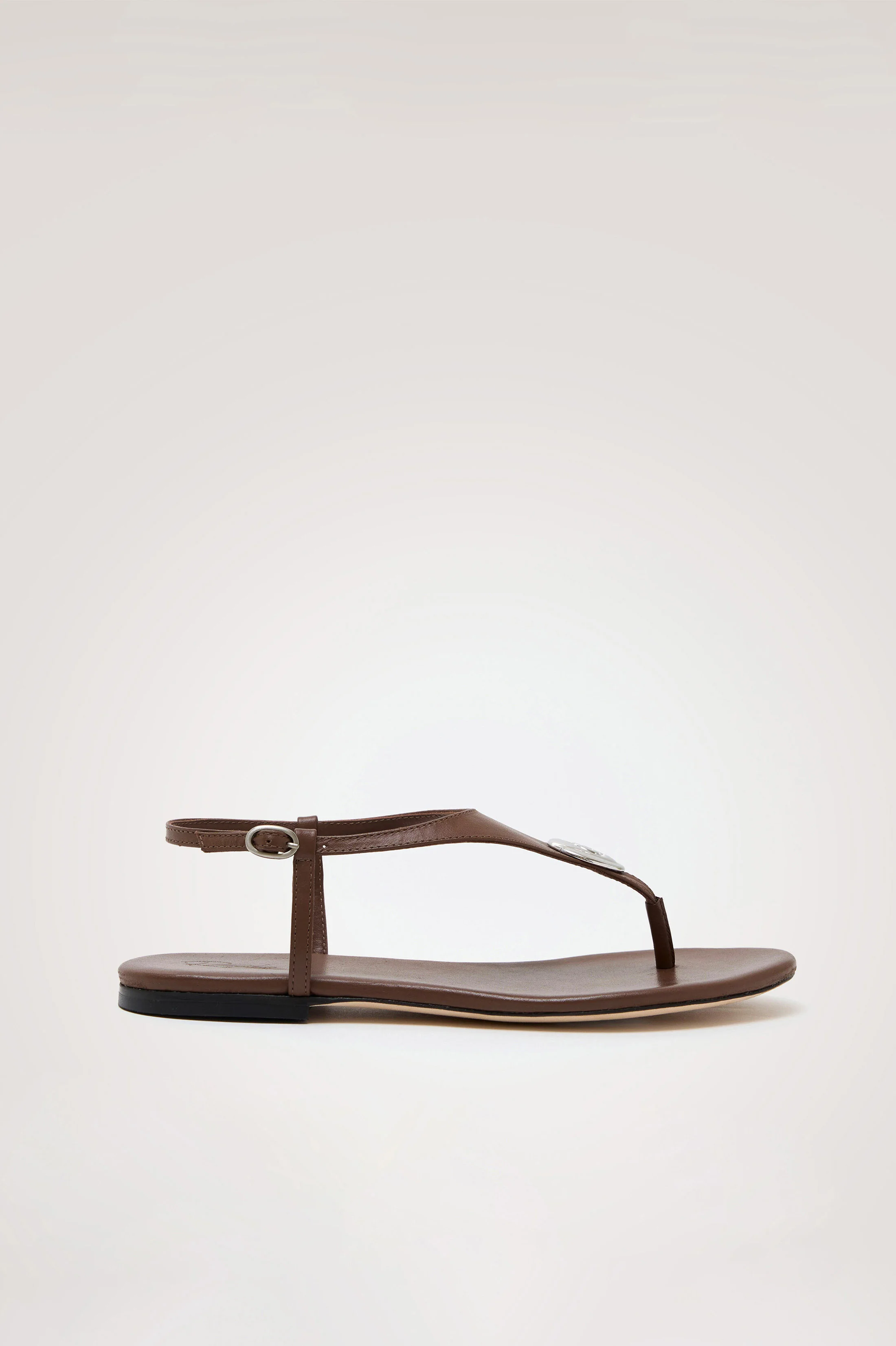 LAGOS SANDAL - DARK BROWN LEATHER