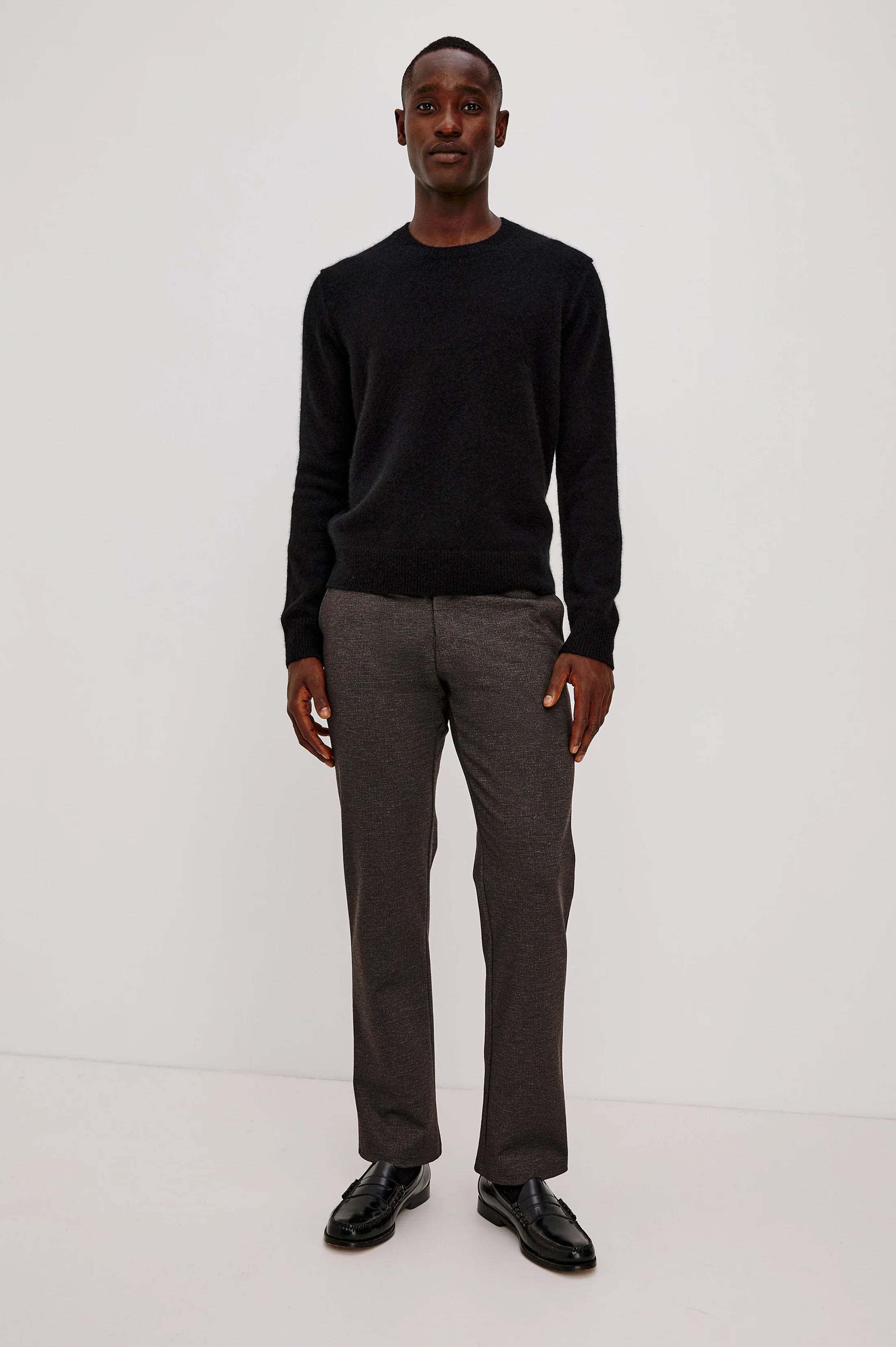 LAURENT SWEATER - BLACK - Image 3