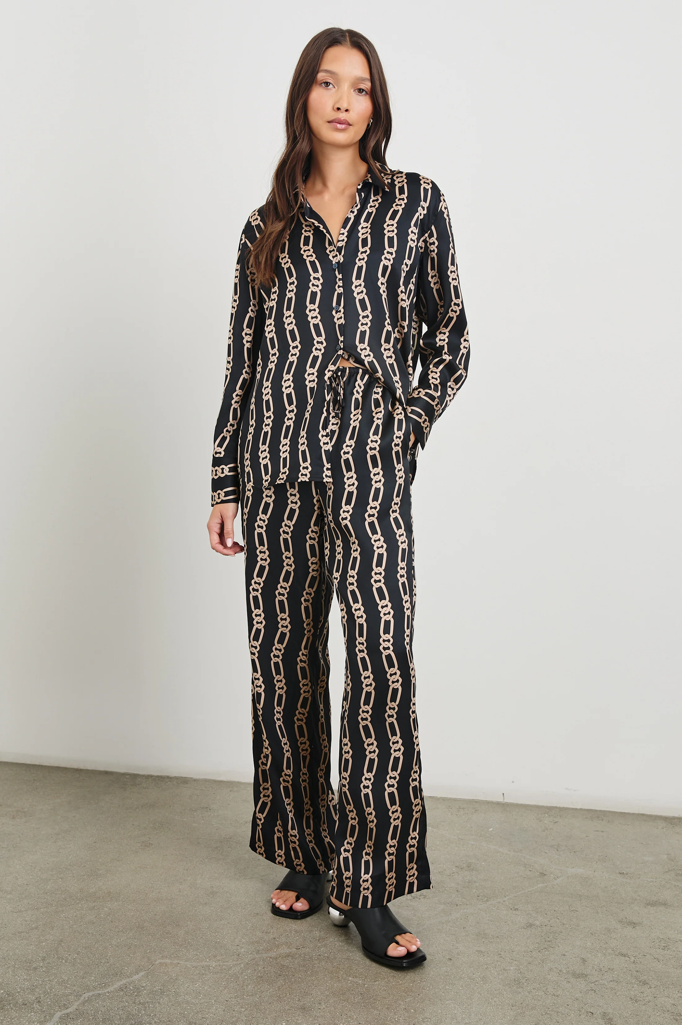 LEDGER SHIRT - BLACK GOLD LINK - Image 5