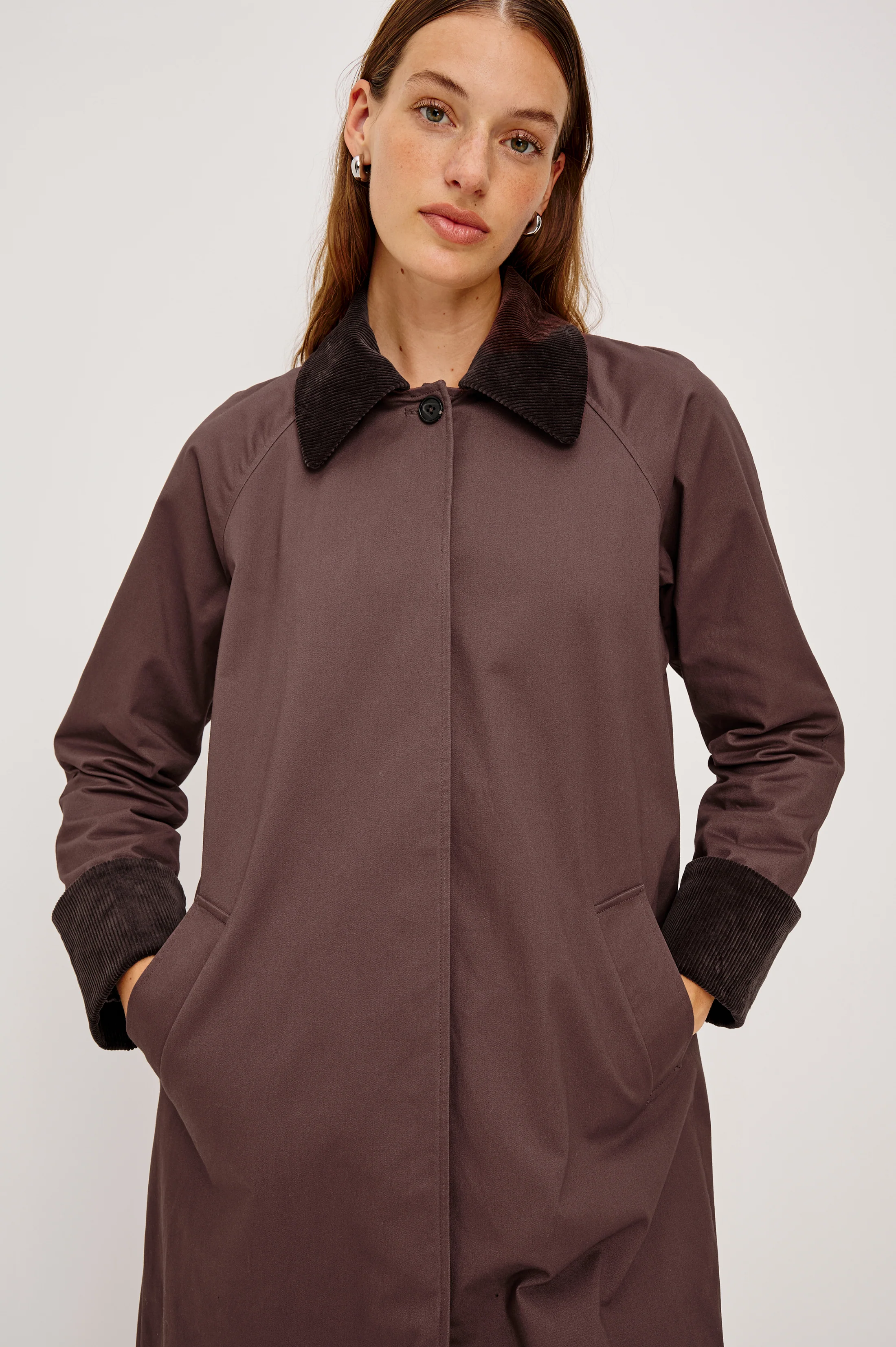 LEVY COAT - RAISIN - Image 2