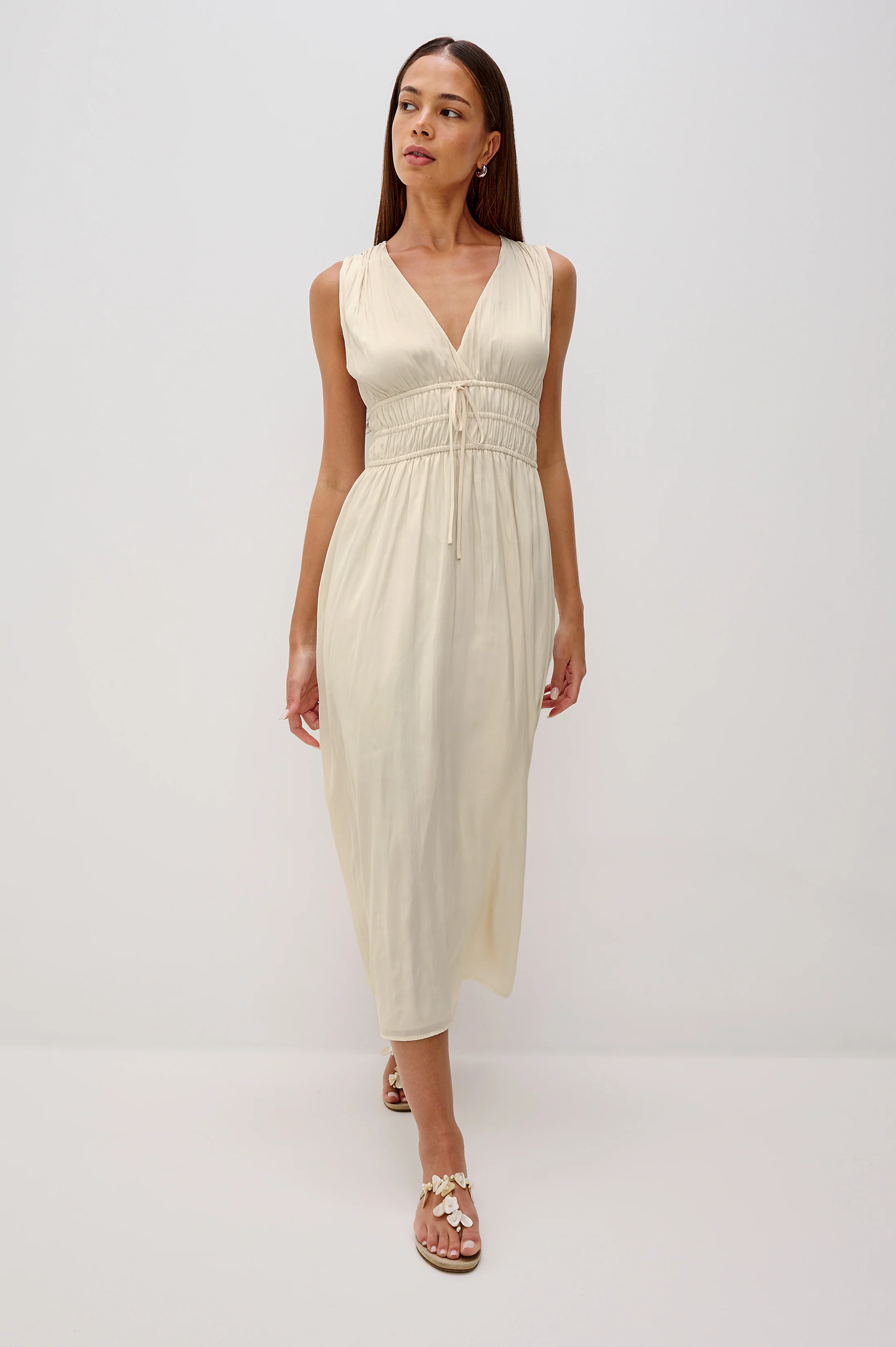 LILITH DRESS - IVORY - Image 4