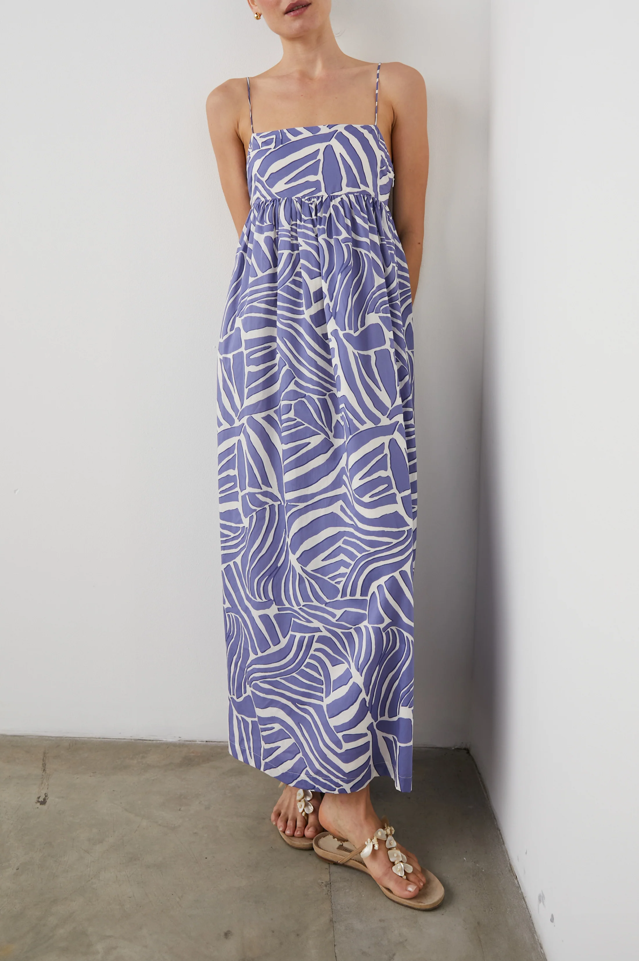 LUCILLE DRESS - ISLAND WAVES - Image 4