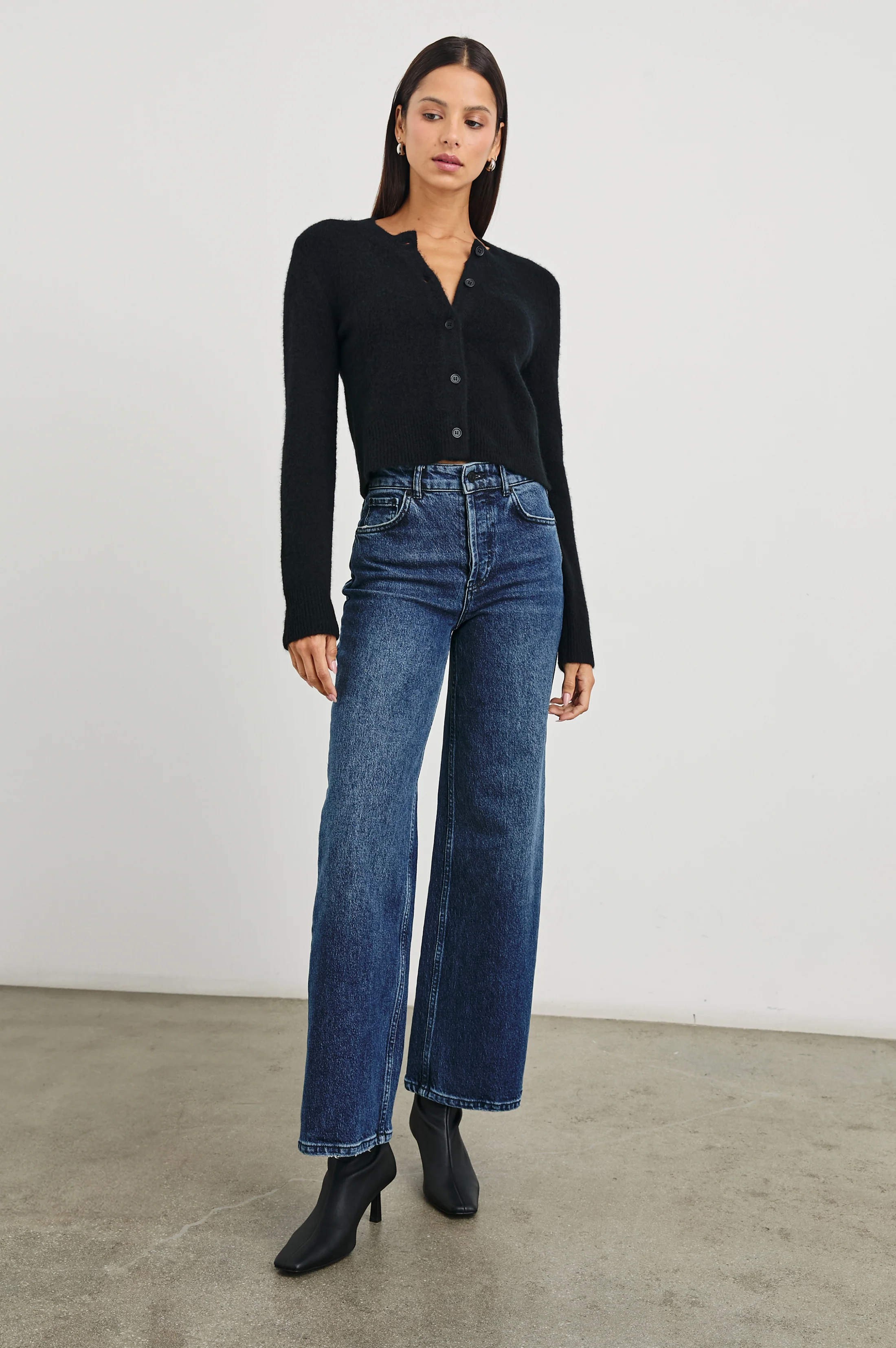 MATILDA CARDIGAN - BLACK - Image 8