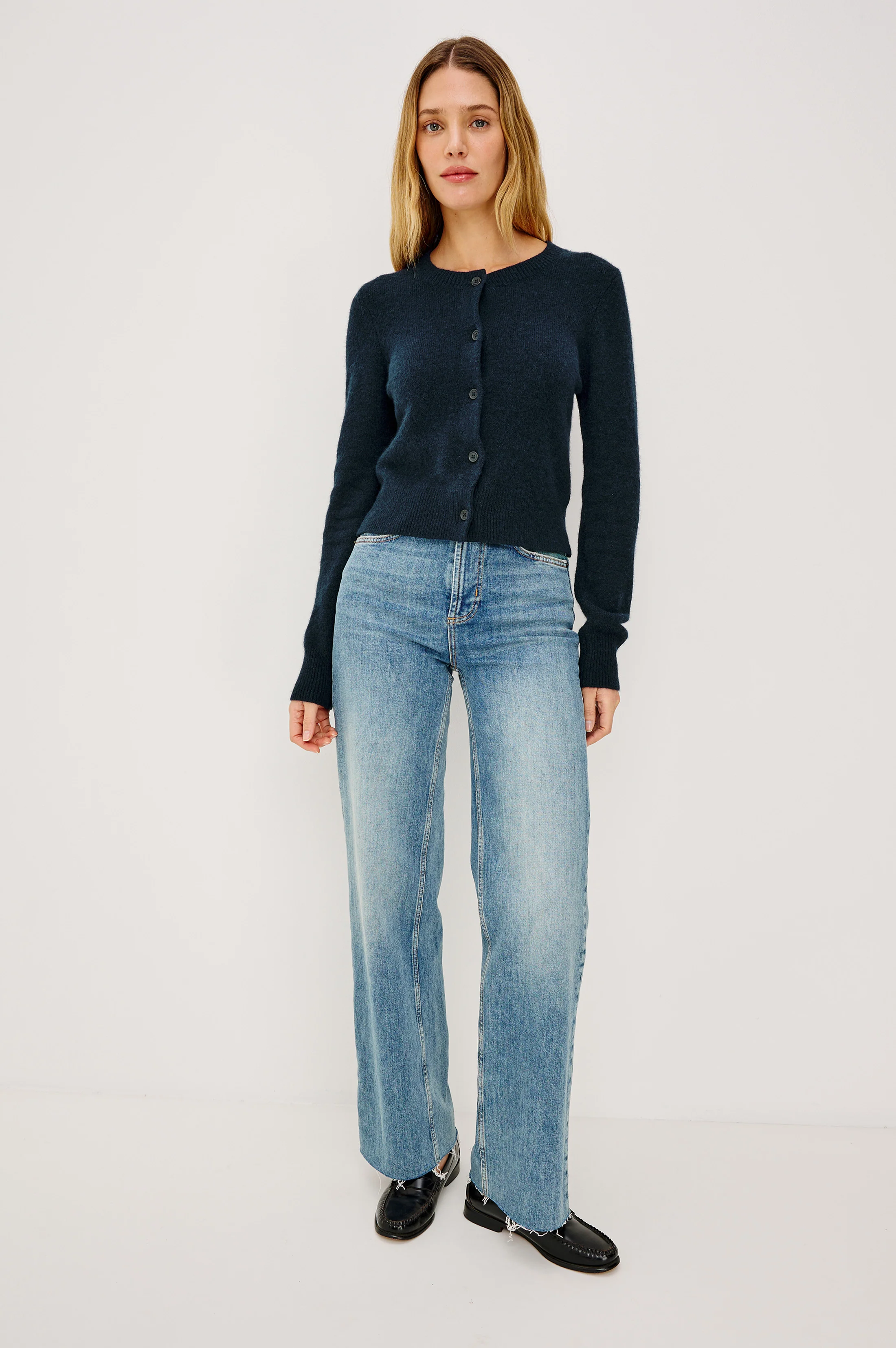 MATILDA CARDIGAN - NAVY - Image 3