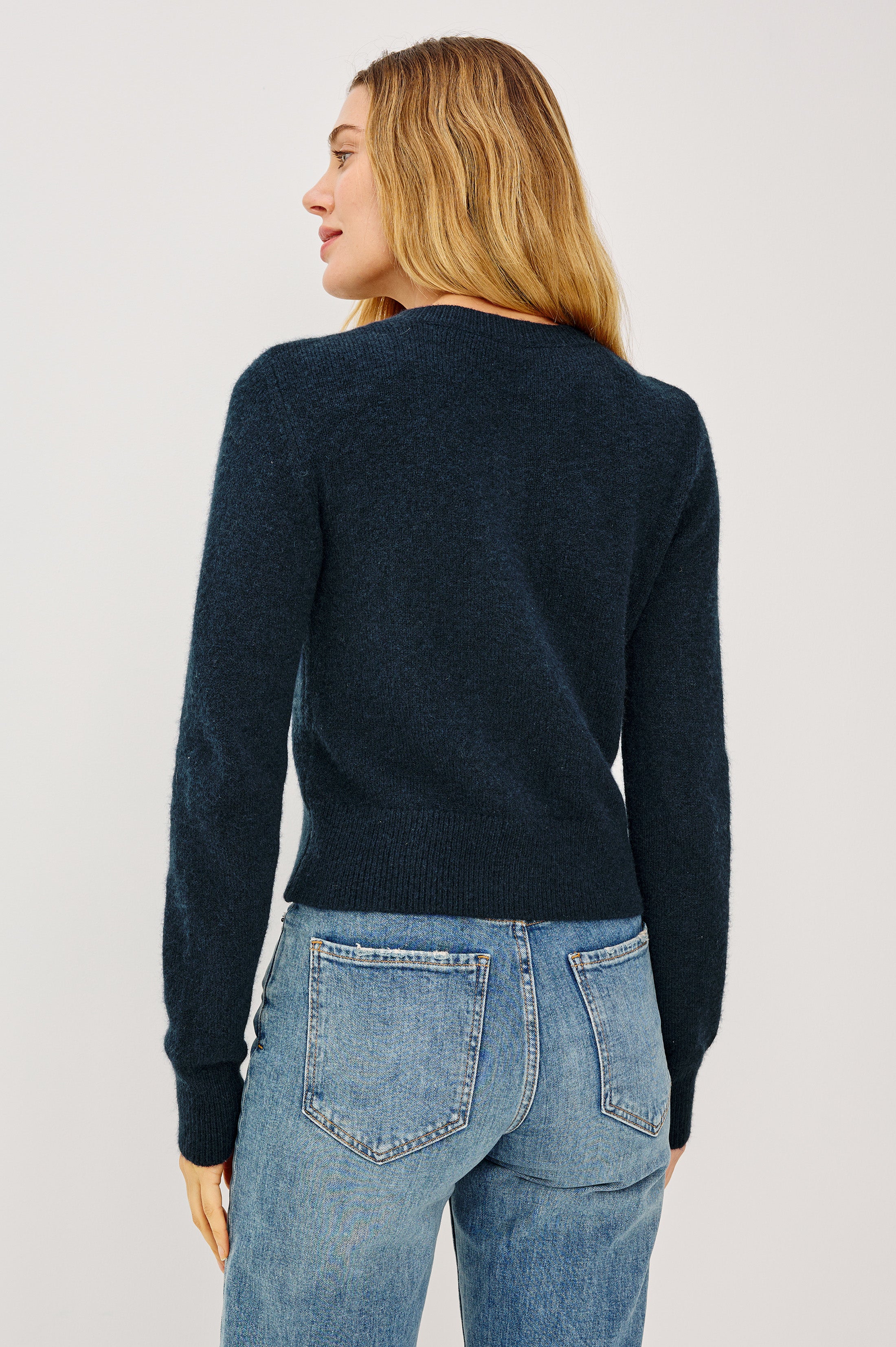 MATILDA CARDIGAN - NAVY - Image 5