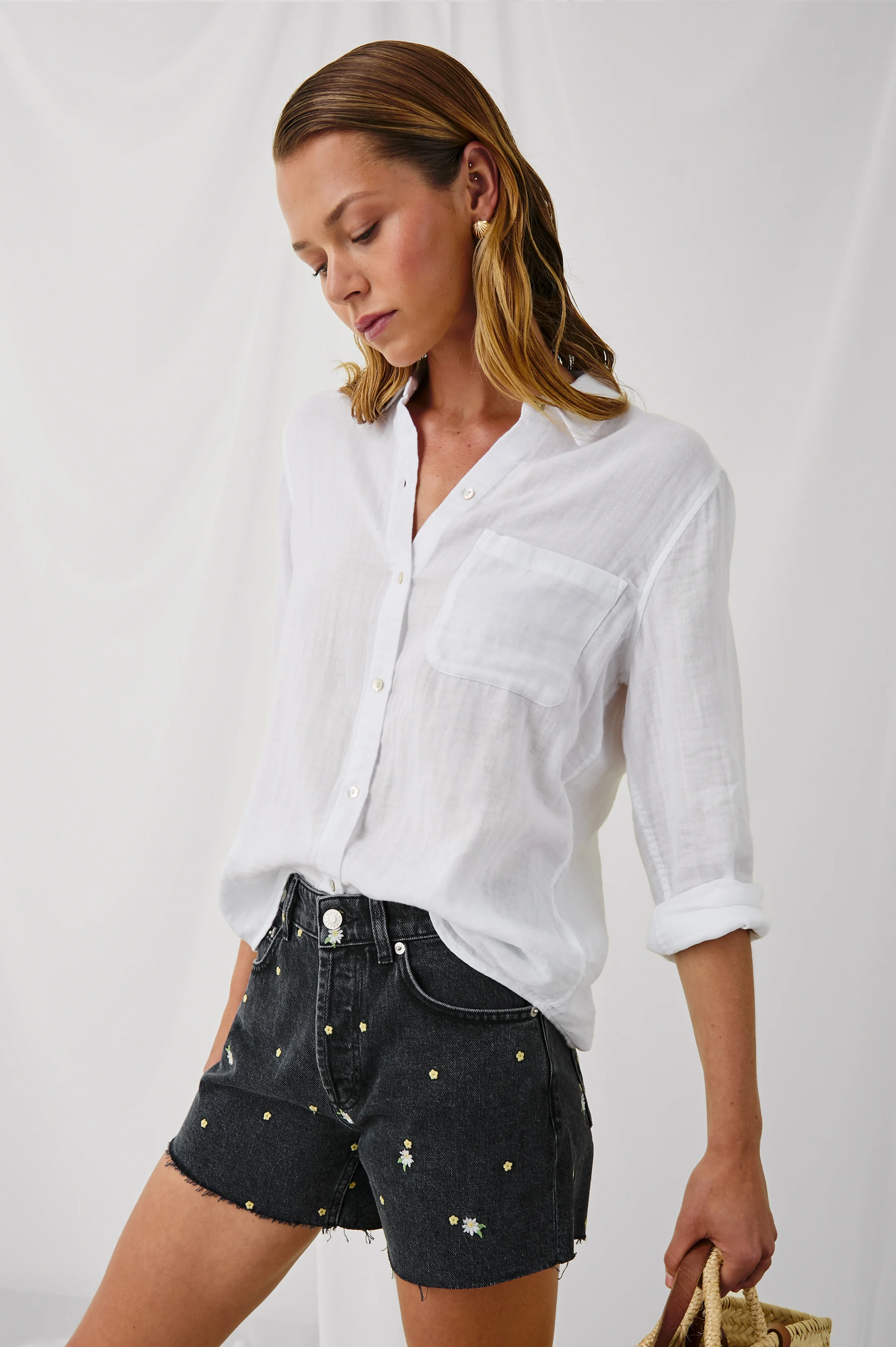 MESA SHORT - ASH BLACK FLORAL - Image 3