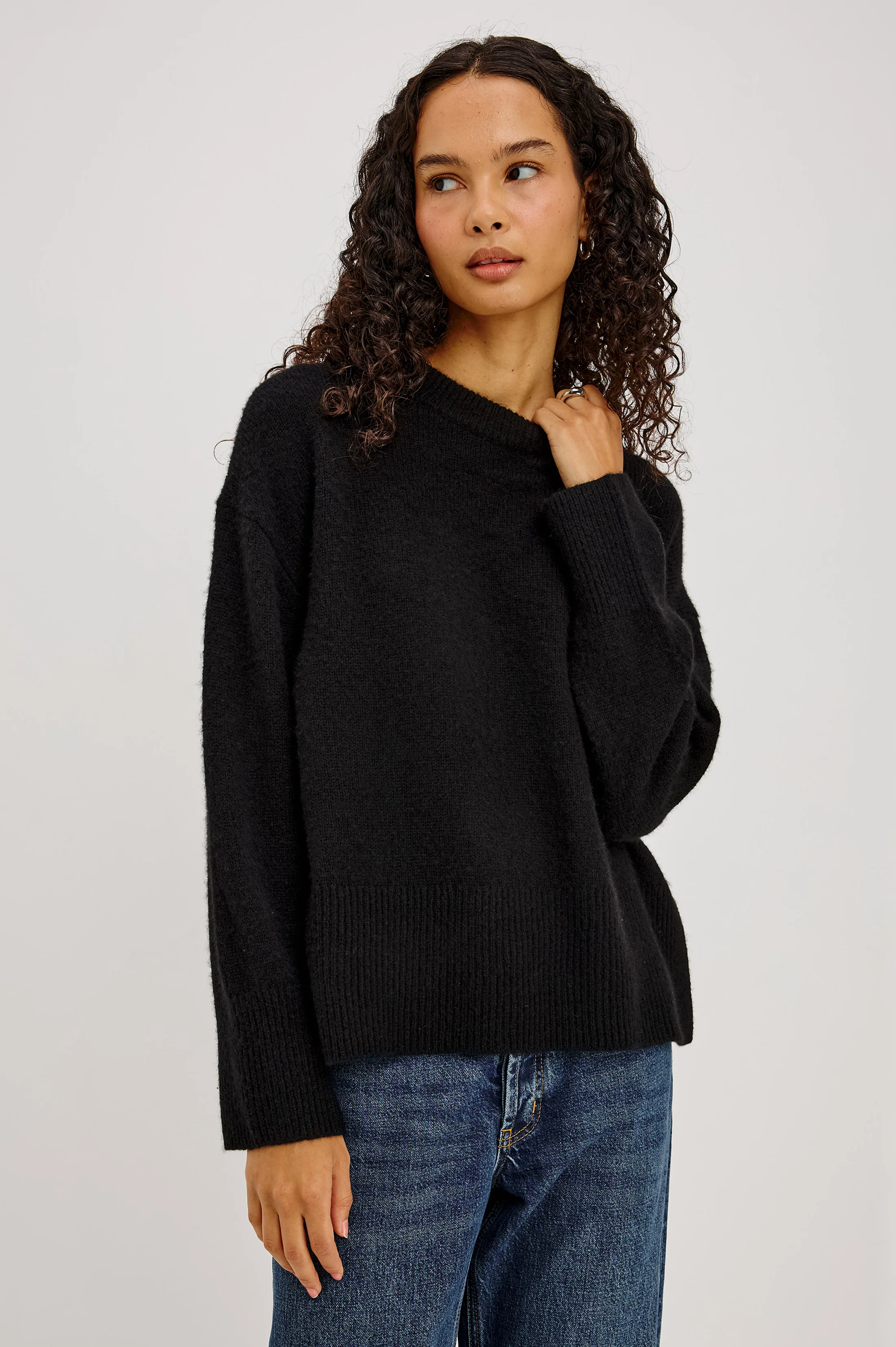 MIRANDA SWEATER - BLACK - Image 4