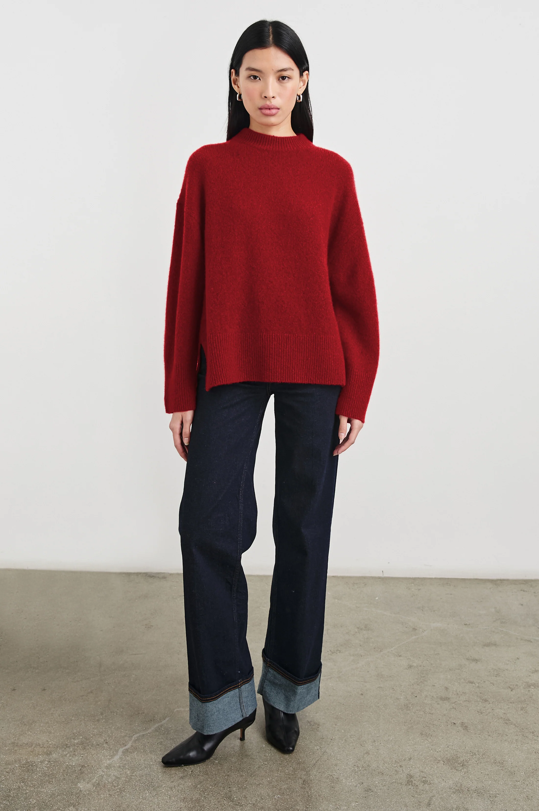 MIRANDA SWEATER - MERLOT - Image 4