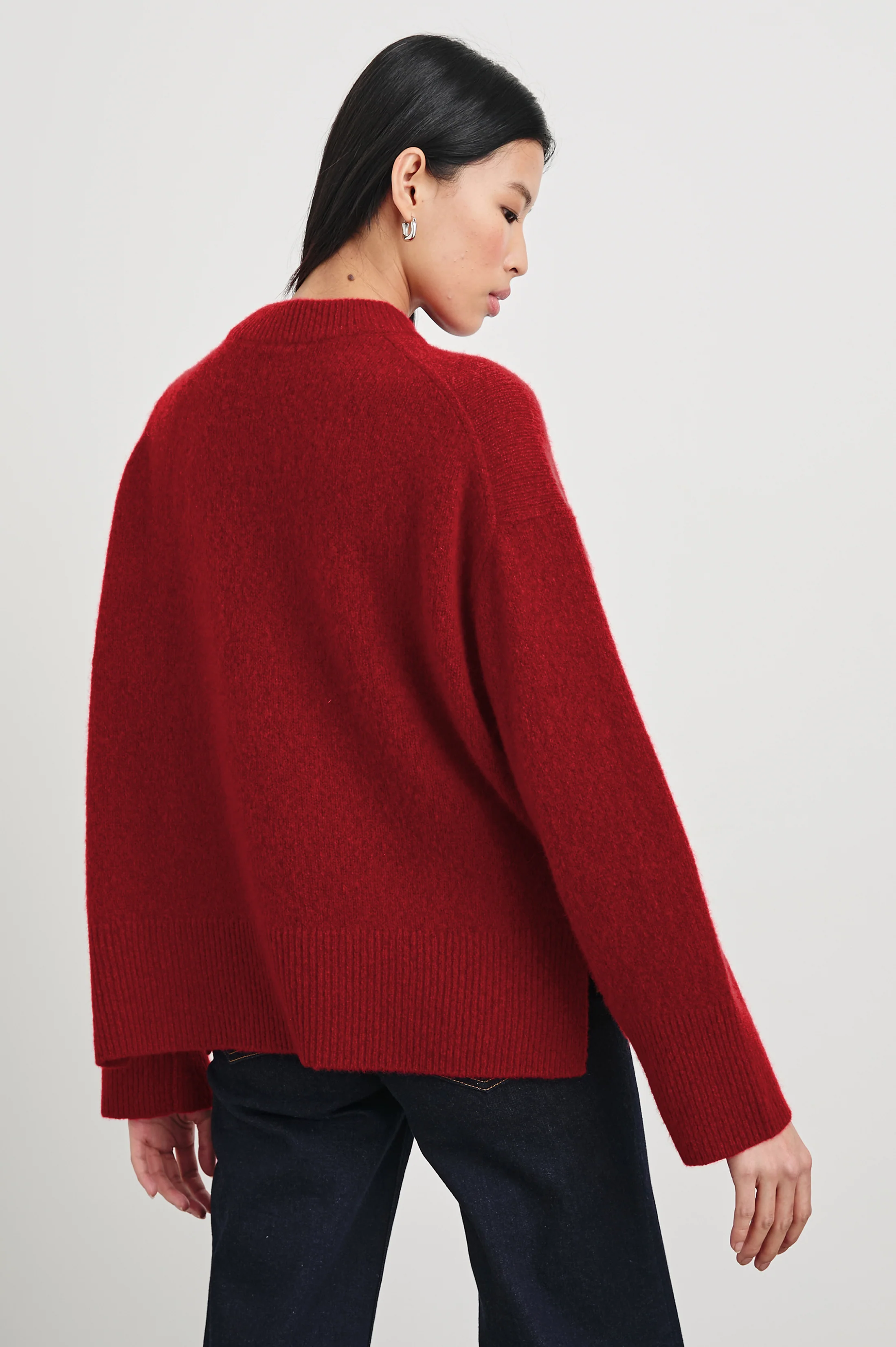 MIRANDA SWEATER - MERLOT - Image 5