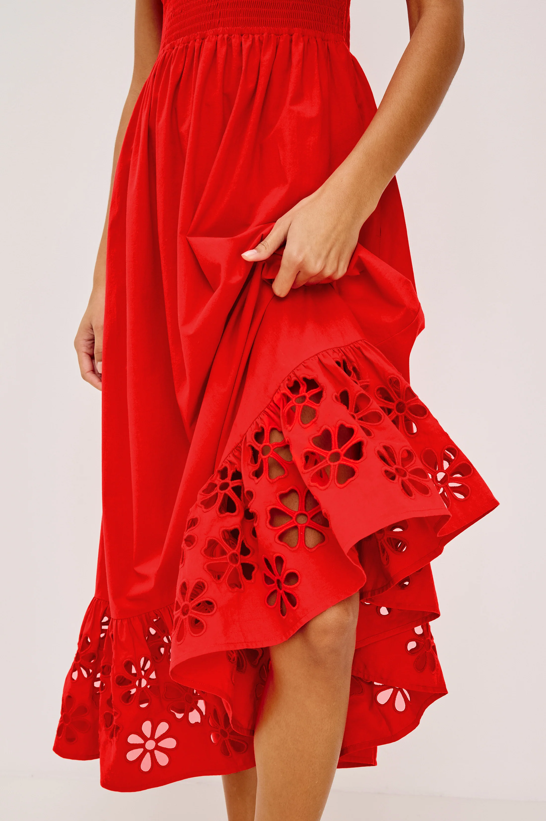 MOIRA DRESS - SCARLET - Image 2