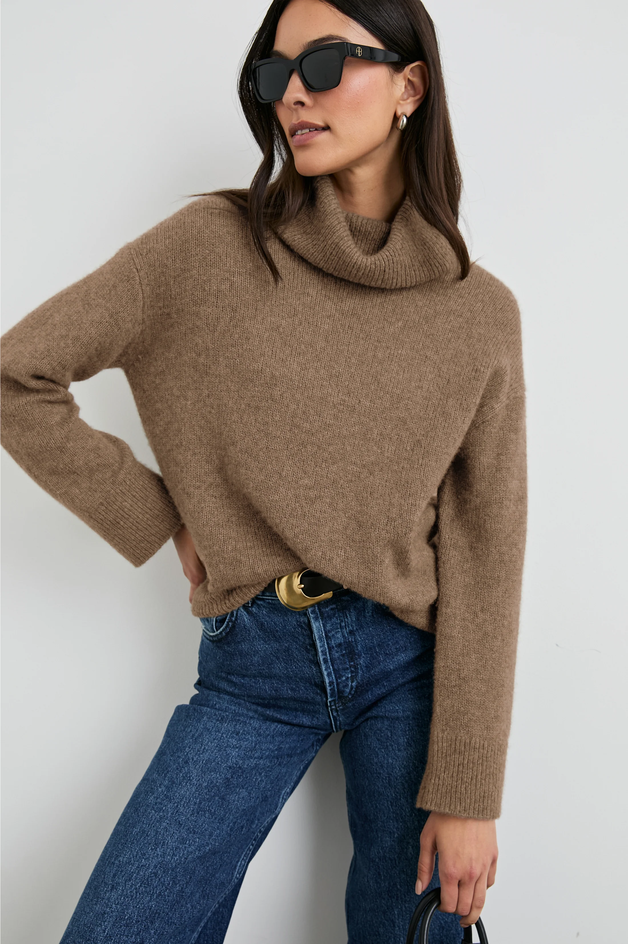 NADINE SWEATER - OATMEAL - Image 4