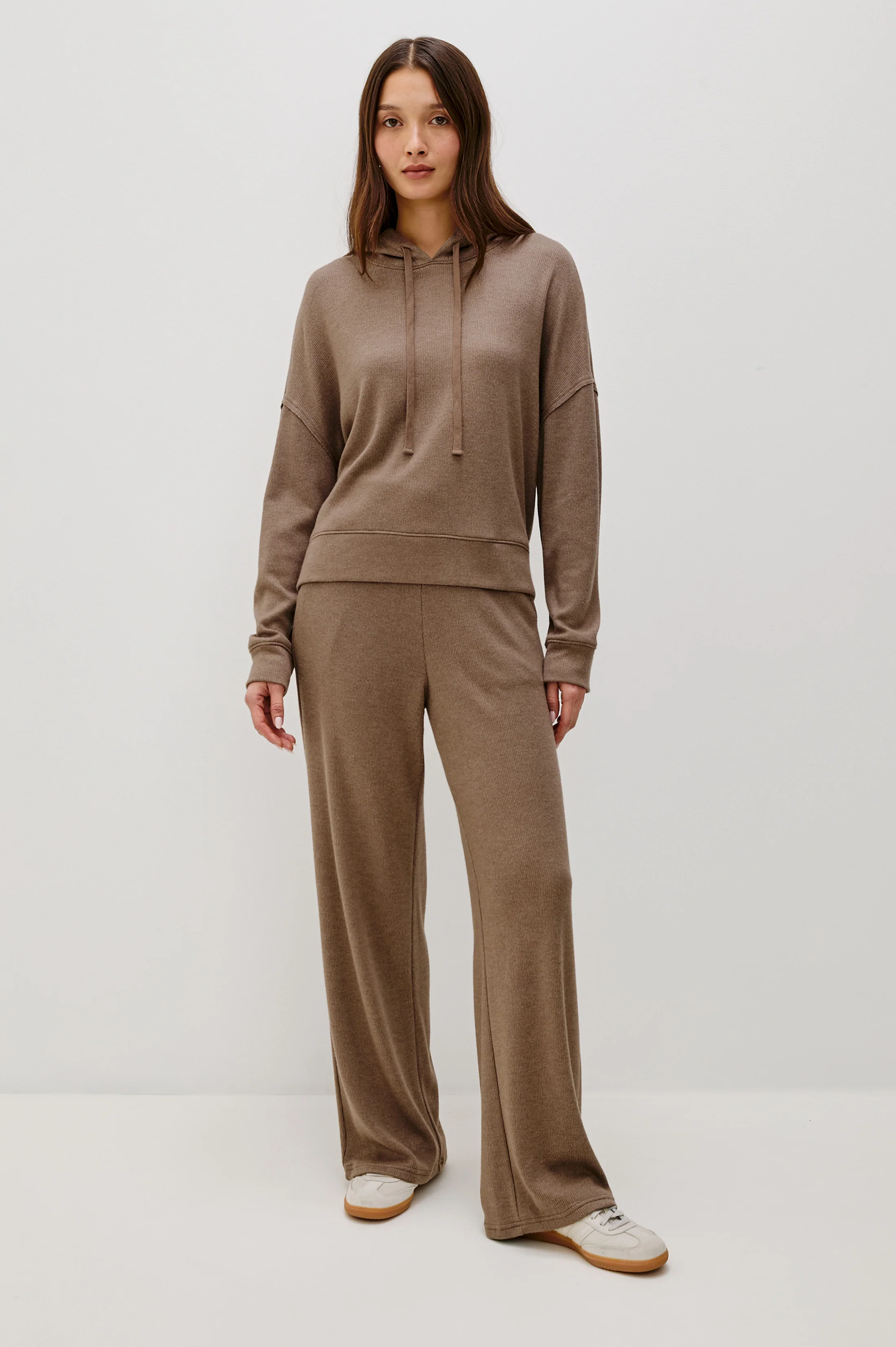 NICO SWEATSHIRT - HEATHER LATTE - Image 3